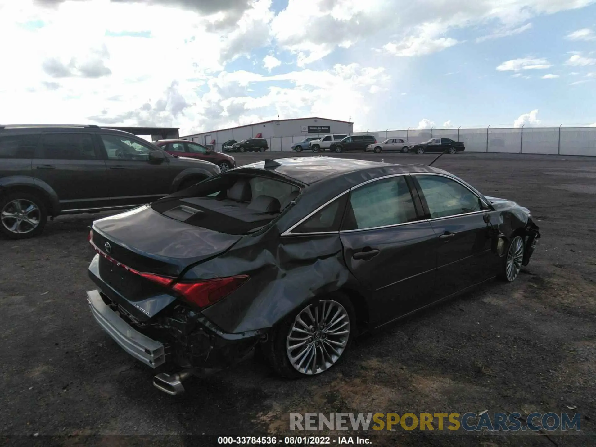 4 fotografías del automóvil dañado 4T1BZ1FB4KU006534 TOYOTA AVALON 2019