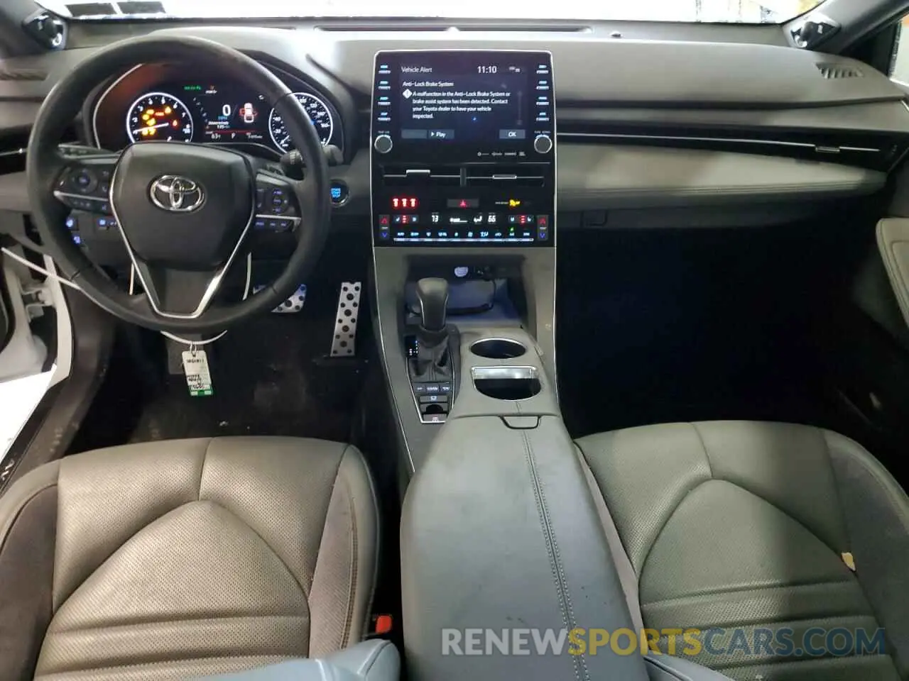 8 fotografías del automóvil dañado 4T1BZ1FB4KU020756 TOYOTA AVALON 2019