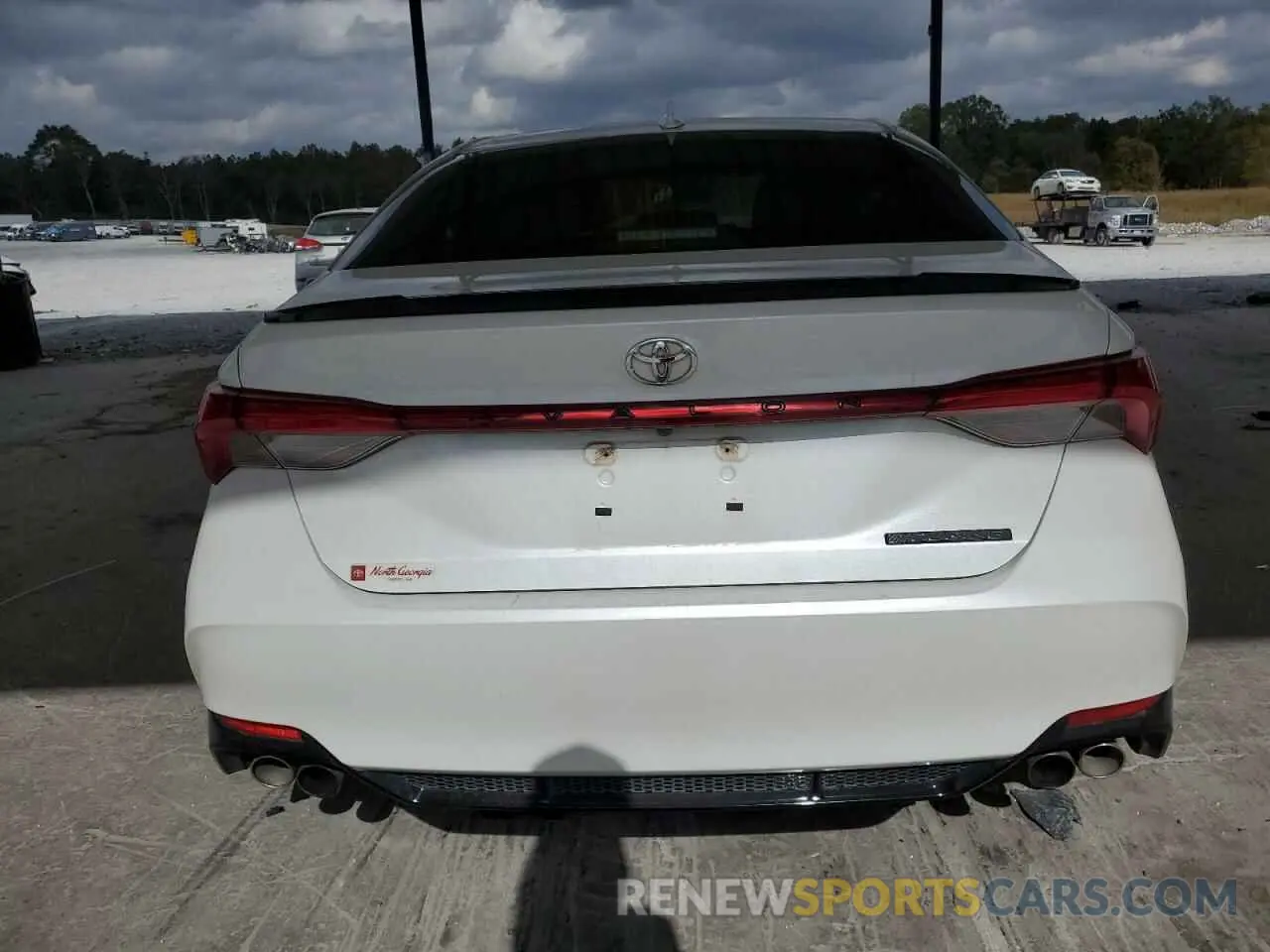 6 fotografías del automóvil dañado 4T1BZ1FB4KU023480 TOYOTA AVALON 2019