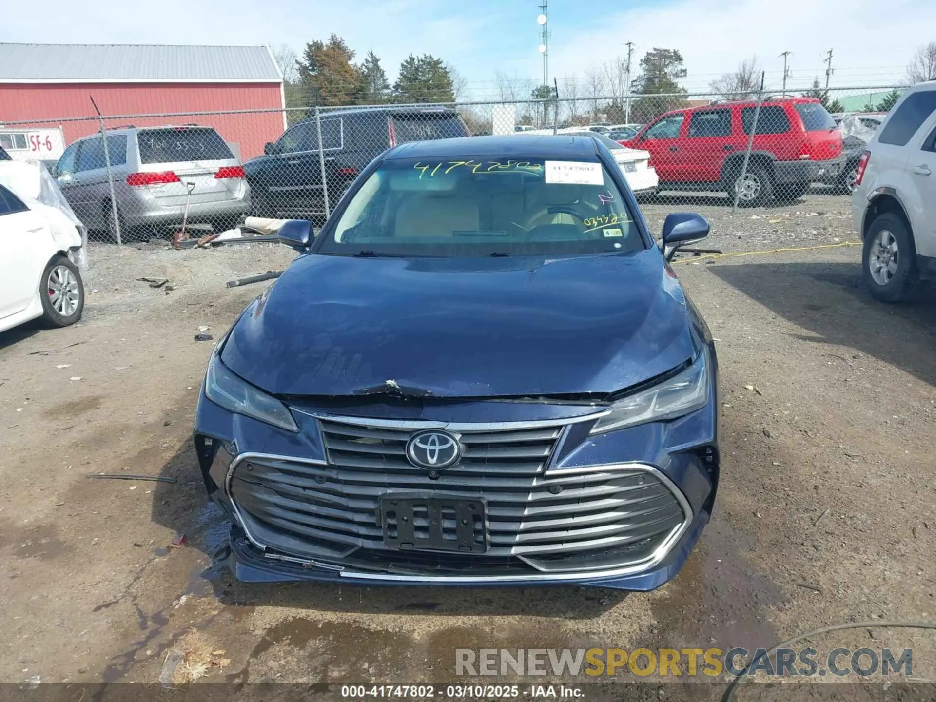 13 fotografías del automóvil dañado 4T1BZ1FB4KU034320 TOYOTA AVALON 2019