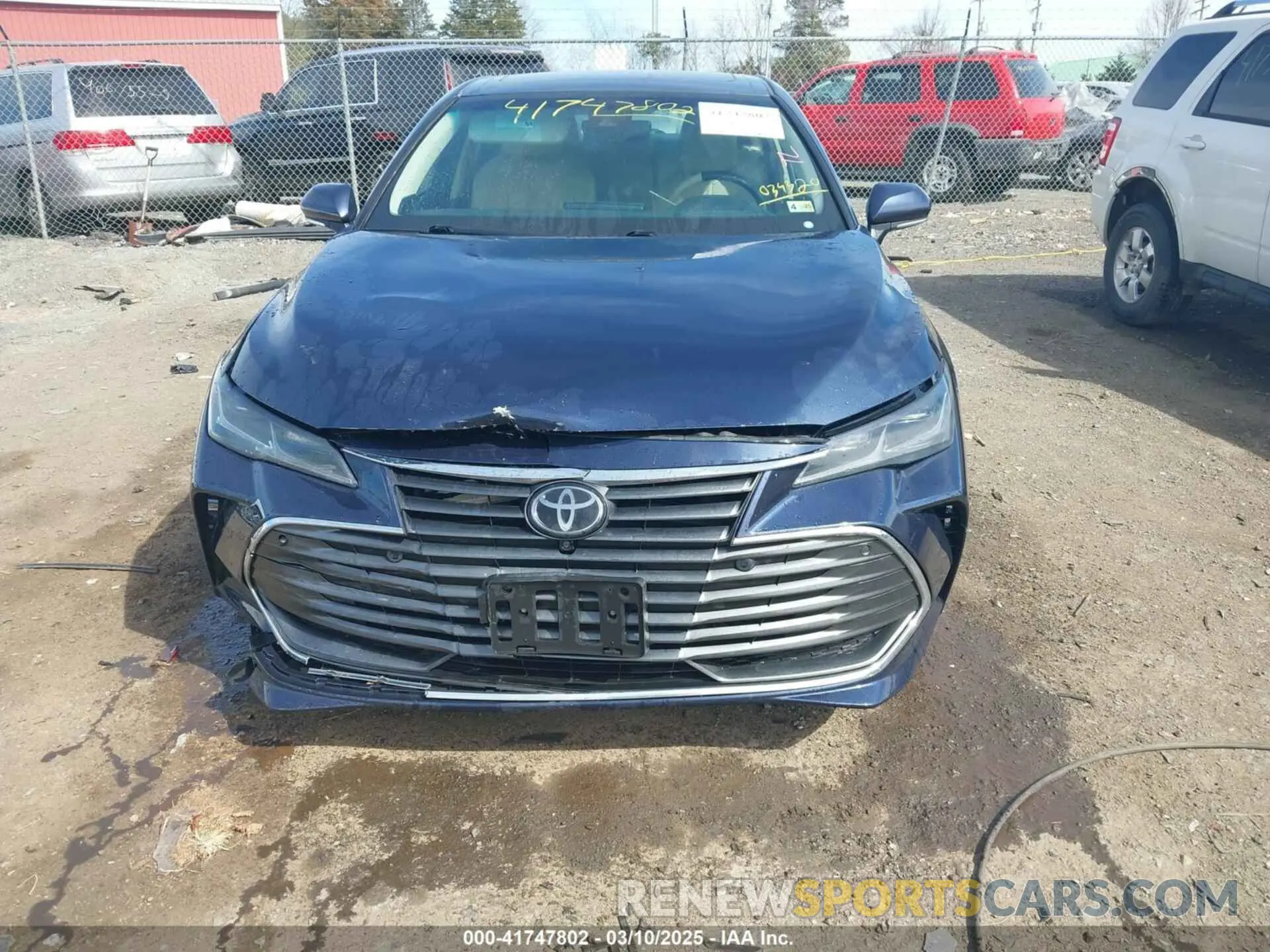6 fotografías del automóvil dañado 4T1BZ1FB4KU034320 TOYOTA AVALON 2019