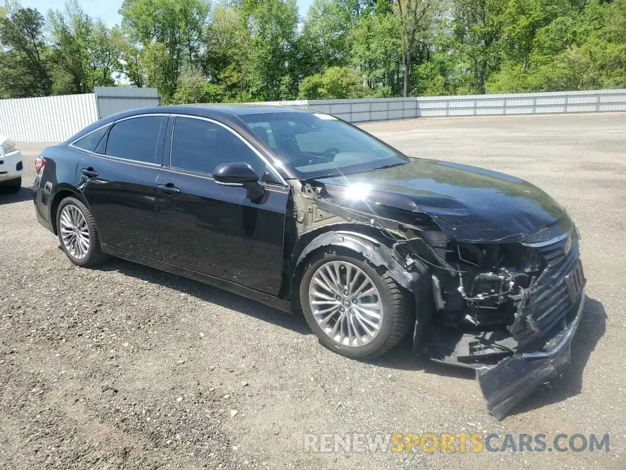 4 fotografías del automóvil dañado 4T1BZ1FB5KU032561 TOYOTA AVALON 2019