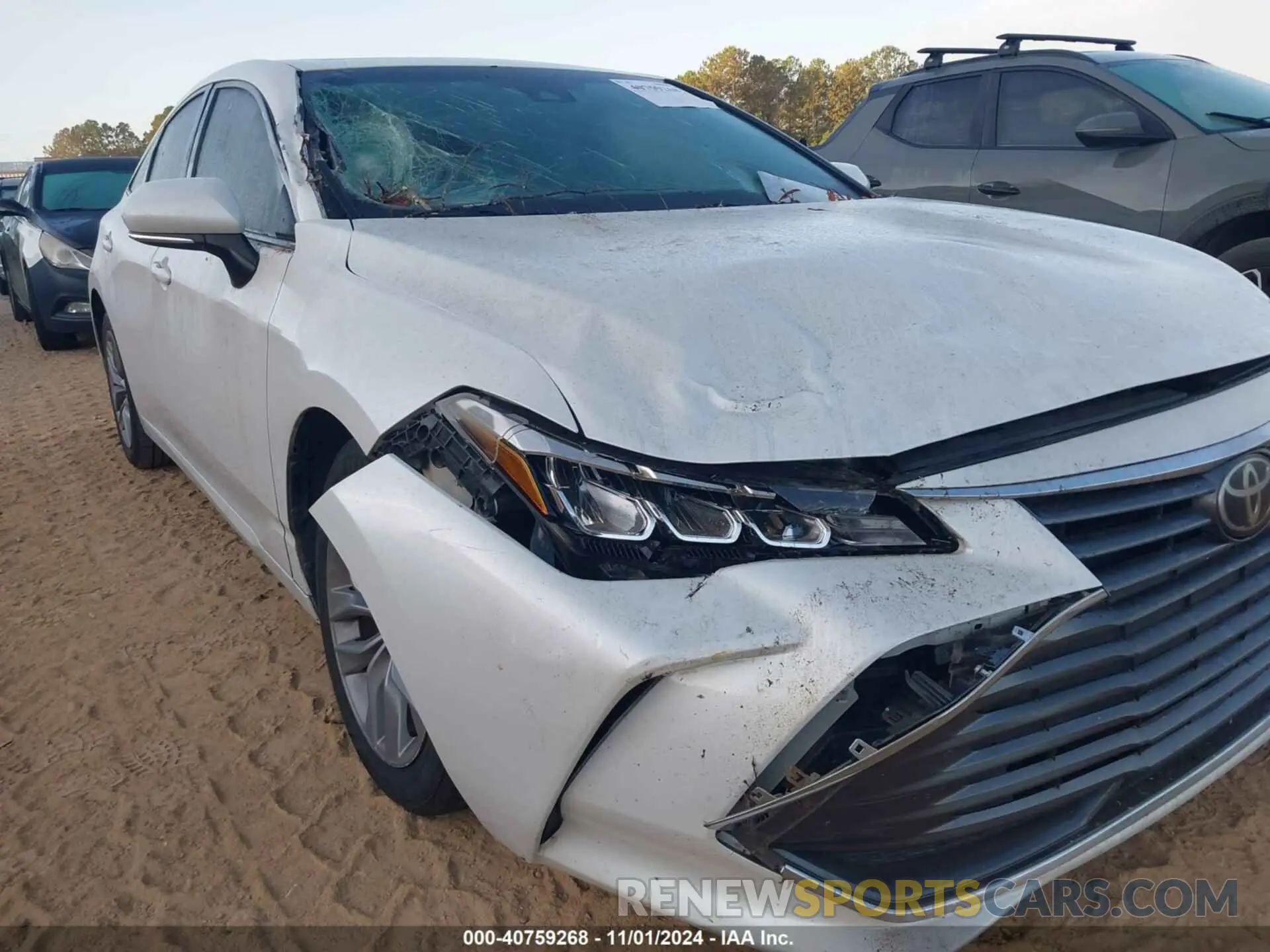 6 fotografías del automóvil dañado 4T1BZ1FB5KU034729 TOYOTA AVALON 2019