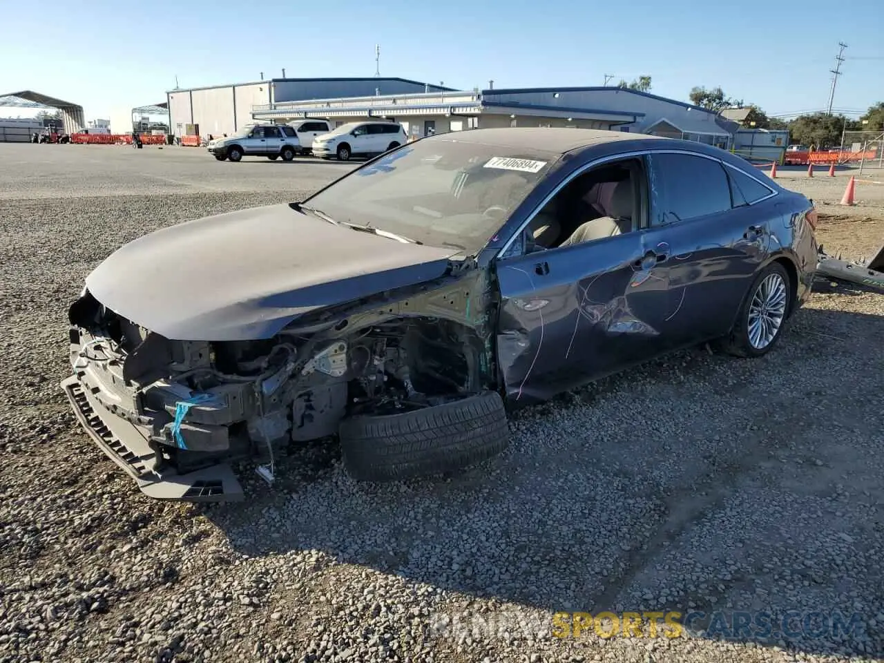 1 fotografías del automóvil dañado 4T1BZ1FB6KU018801 TOYOTA AVALON 2019