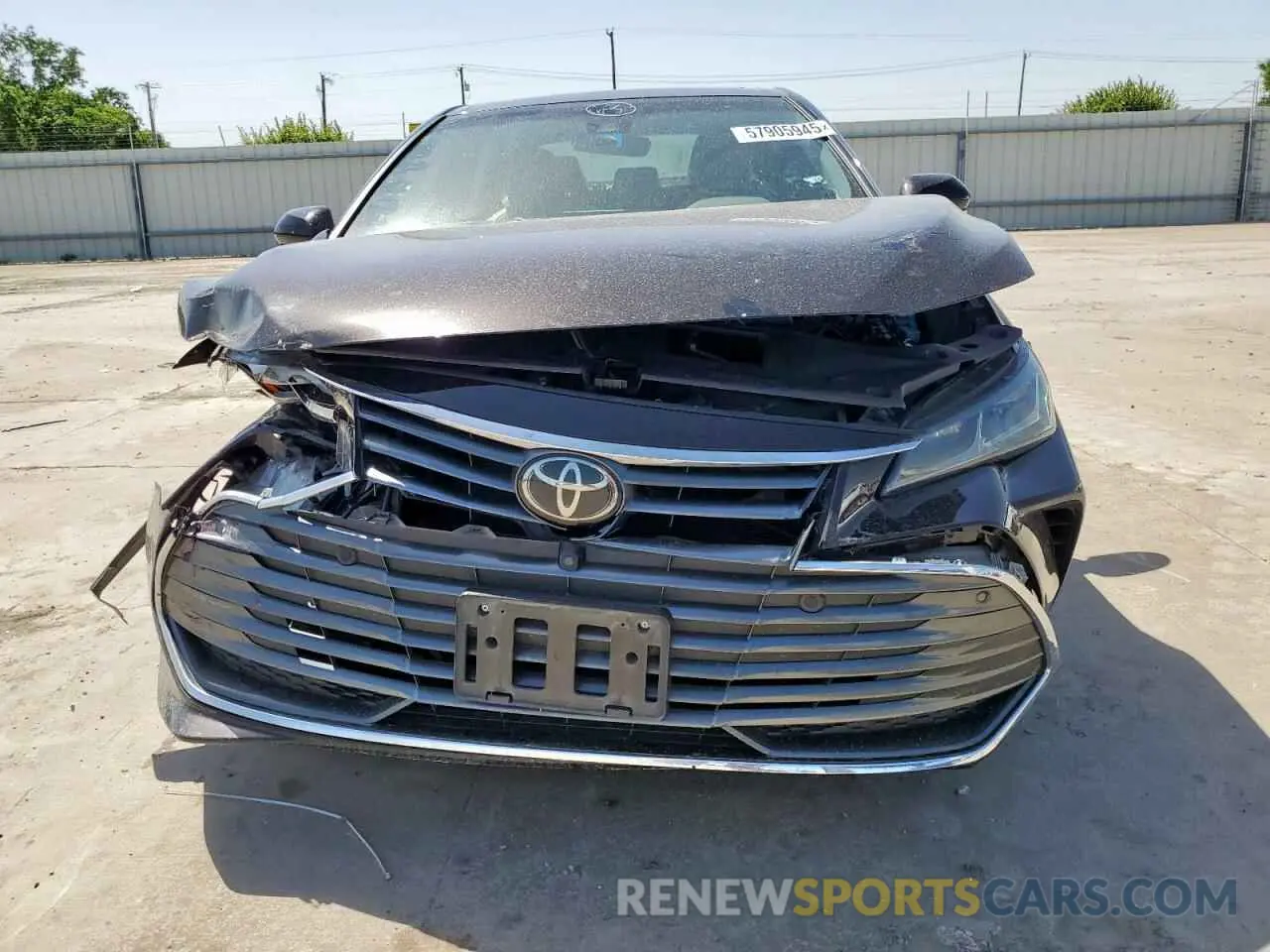 5 fotografías del automóvil dañado 4T1BZ1FB6KU019480 TOYOTA AVALON 2019