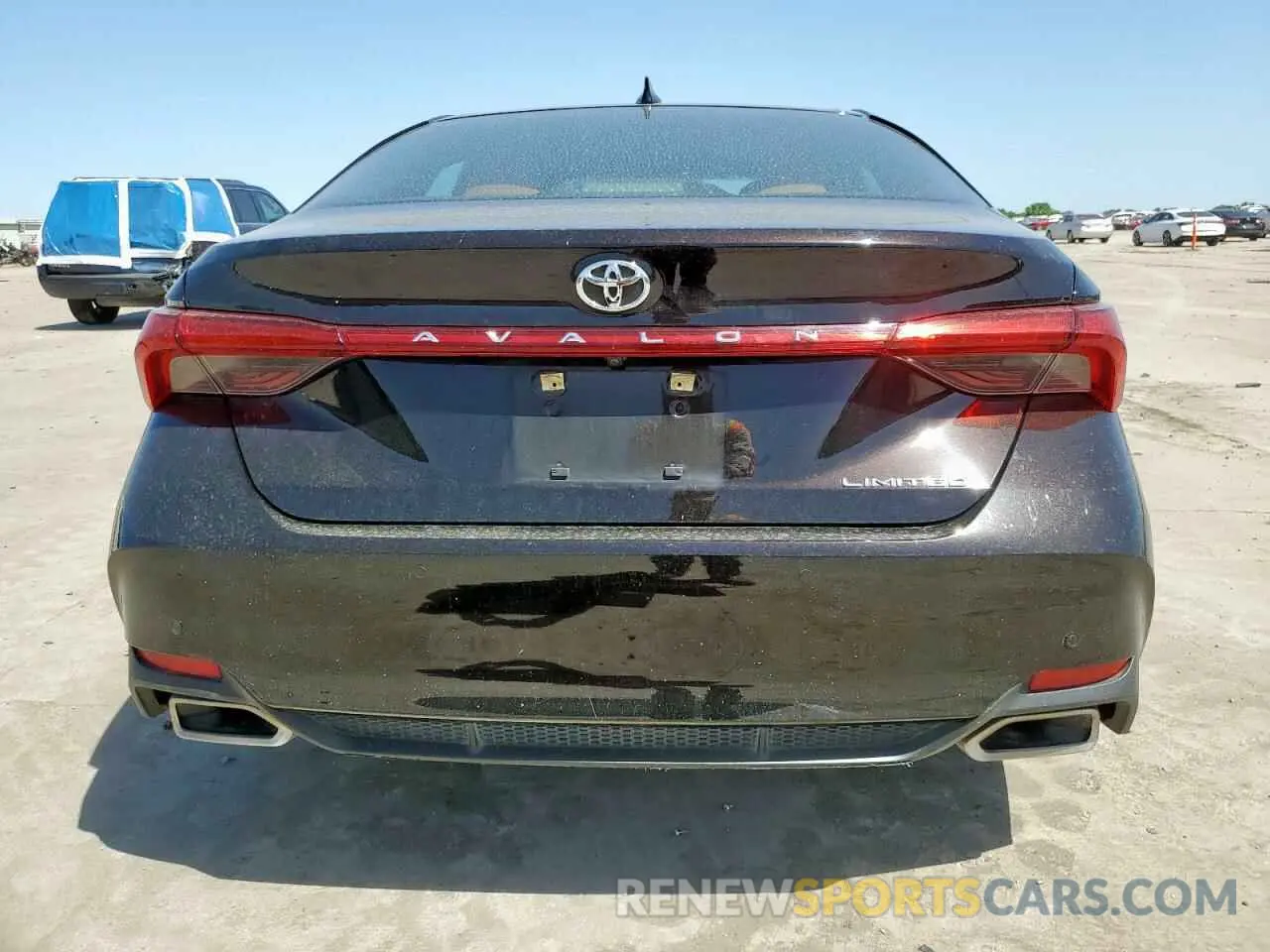 6 fotografías del automóvil dañado 4T1BZ1FB6KU019480 TOYOTA AVALON 2019