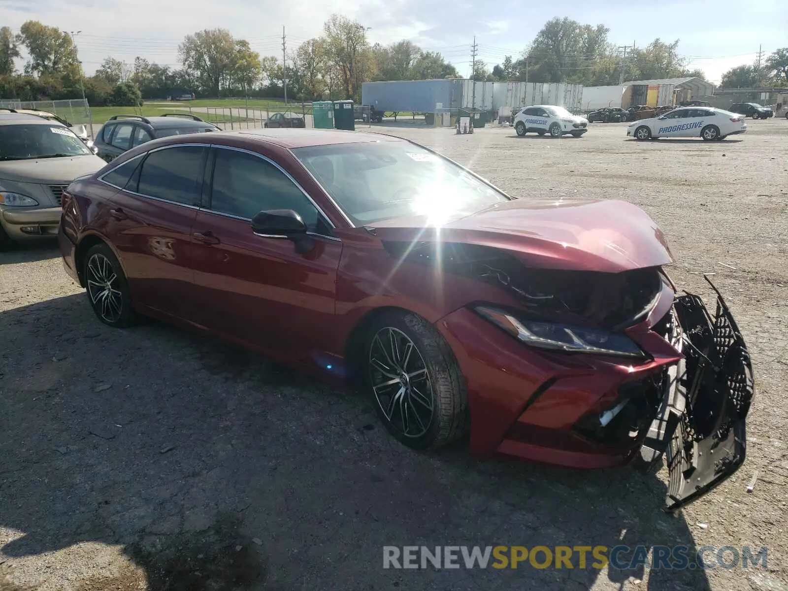 1 fotografías del automóvil dañado 4T1BZ1FB6KU020466 TOYOTA AVALON 2019