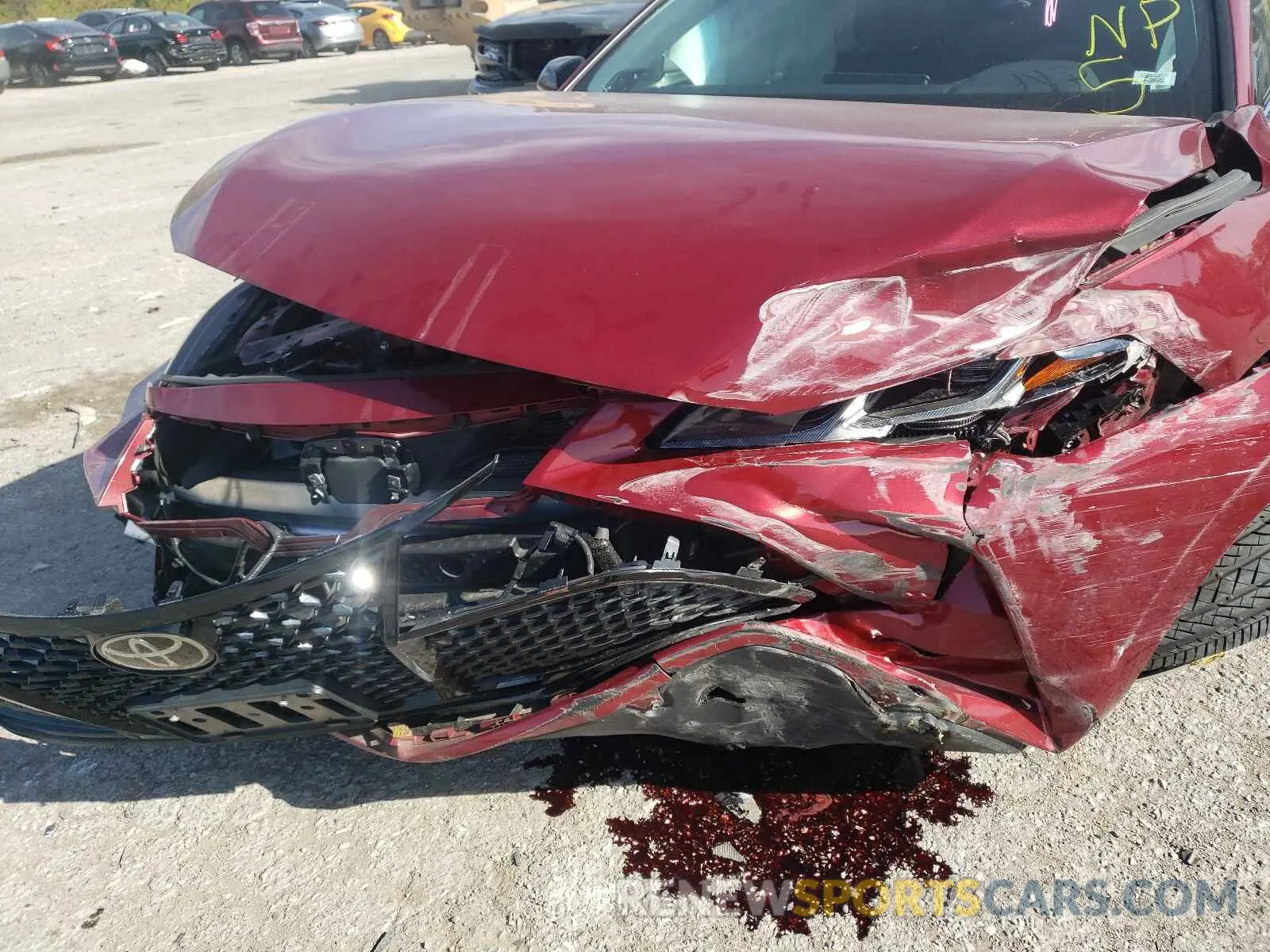 9 fotografías del automóvil dañado 4T1BZ1FB6KU020466 TOYOTA AVALON 2019
