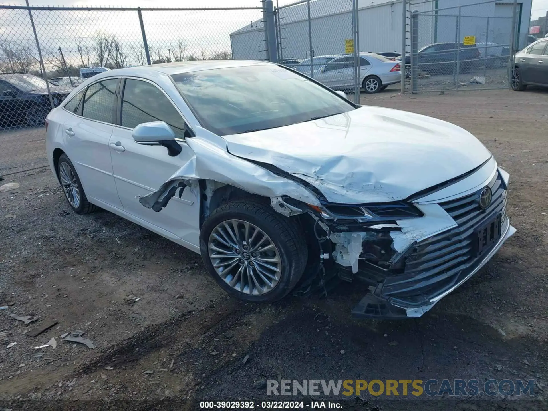 1 fotografías del automóvil dañado 4T1BZ1FB6KU027112 TOYOTA AVALON 2019
