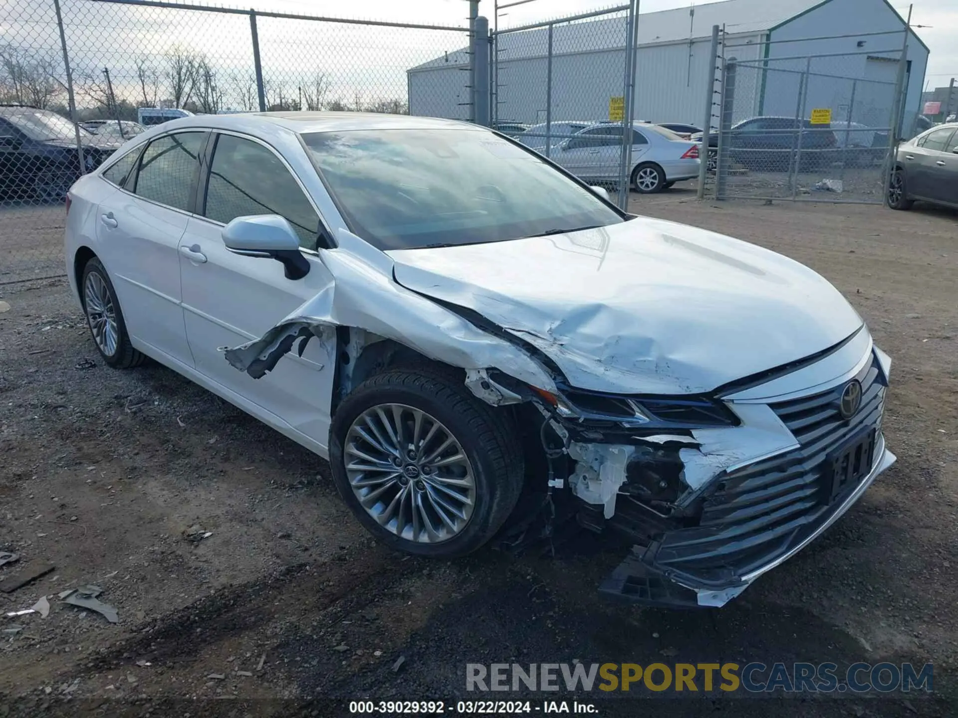 6 fotografías del automóvil dañado 4T1BZ1FB6KU027112 TOYOTA AVALON 2019