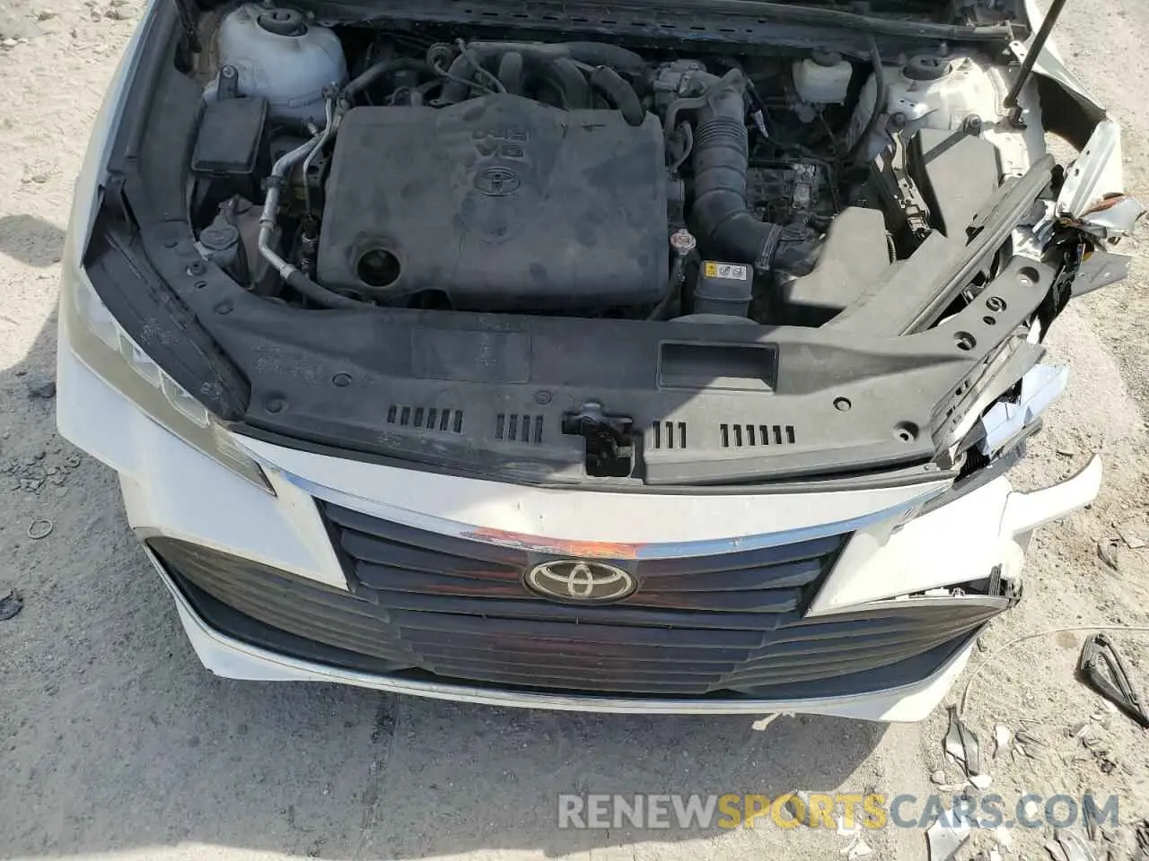 12 fotografías del automóvil dañado 4T1BZ1FB7KU006611 TOYOTA AVALON 2019