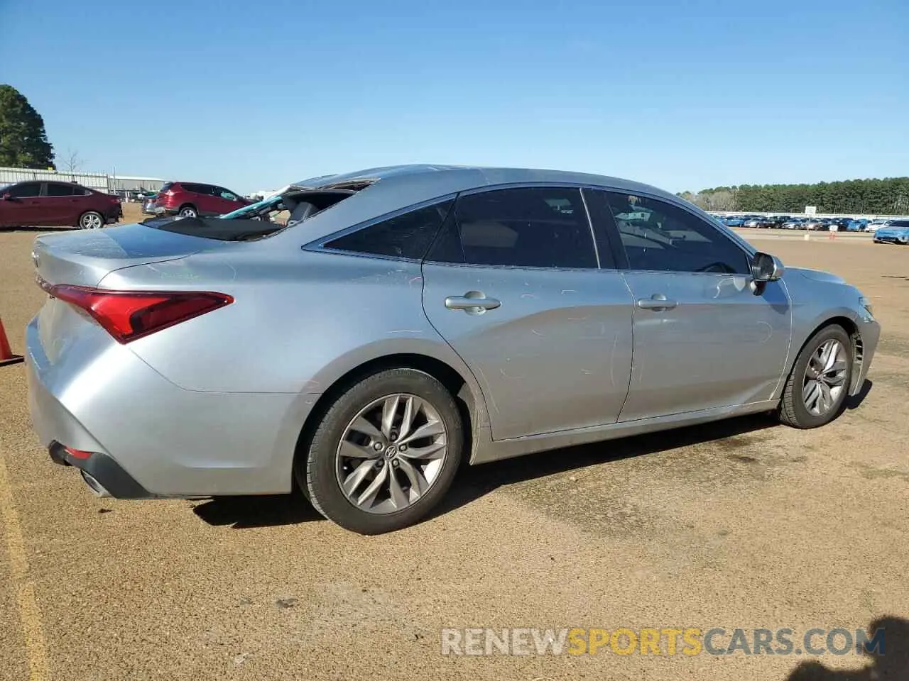 3 fotografías del automóvil dañado 4T1BZ1FB7KU007094 TOYOTA AVALON 2019