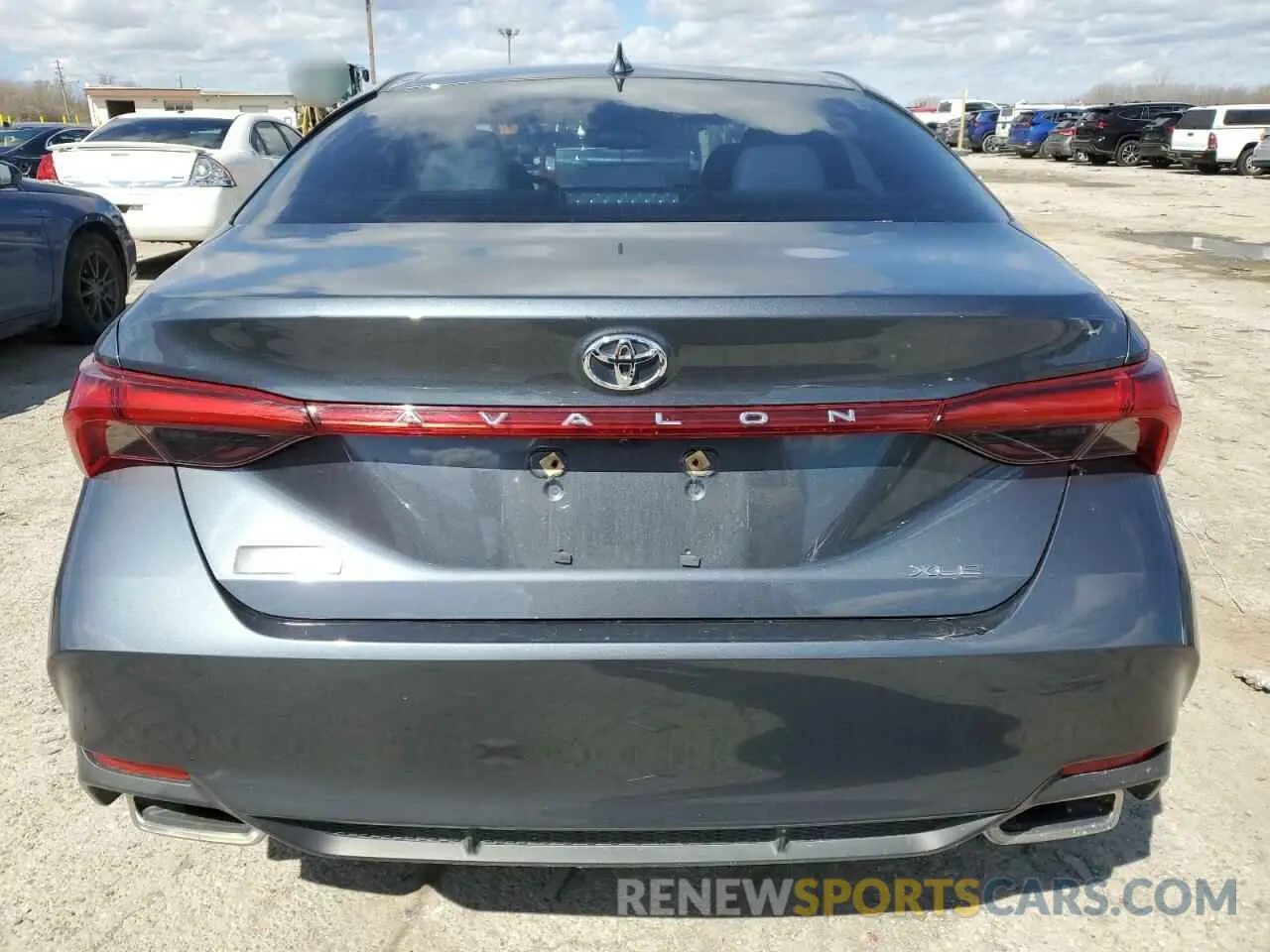 6 fotografías del automóvil dañado 4T1BZ1FB8KU003782 TOYOTA AVALON 2019