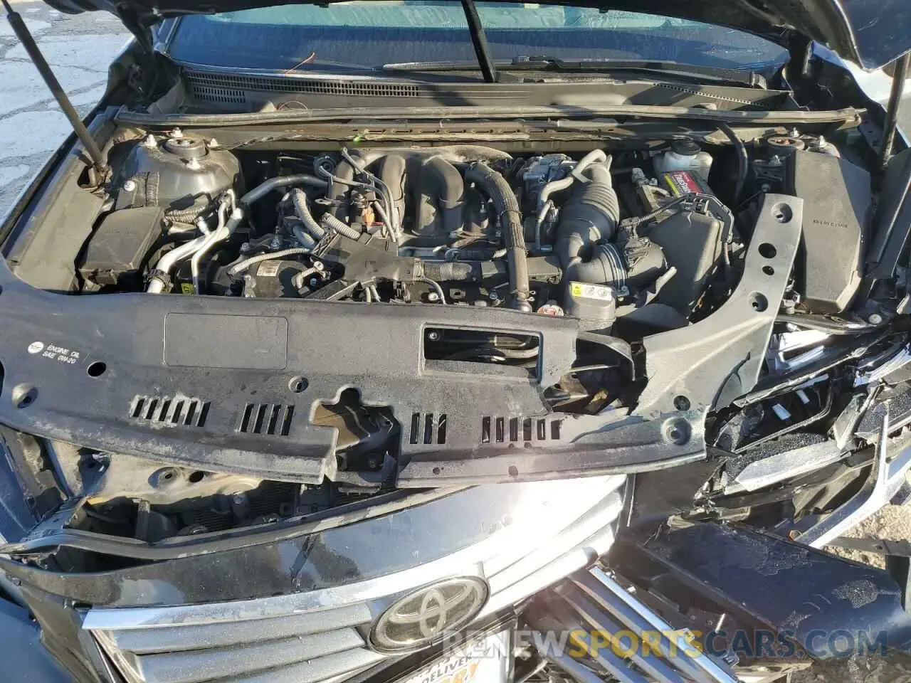 13 fotografías del automóvil dañado 4T1BZ1FB8KU023868 TOYOTA AVALON 2019