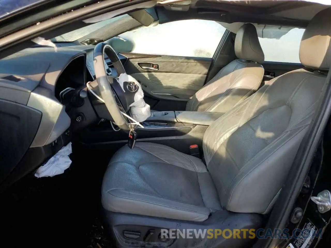 7 fotografías del automóvil dañado 4T1BZ1FB8KU023868 TOYOTA AVALON 2019