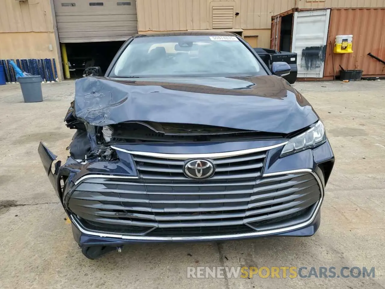 5 fotografías del automóvil dañado 4T1BZ1FB9KU005153 TOYOTA AVALON 2019