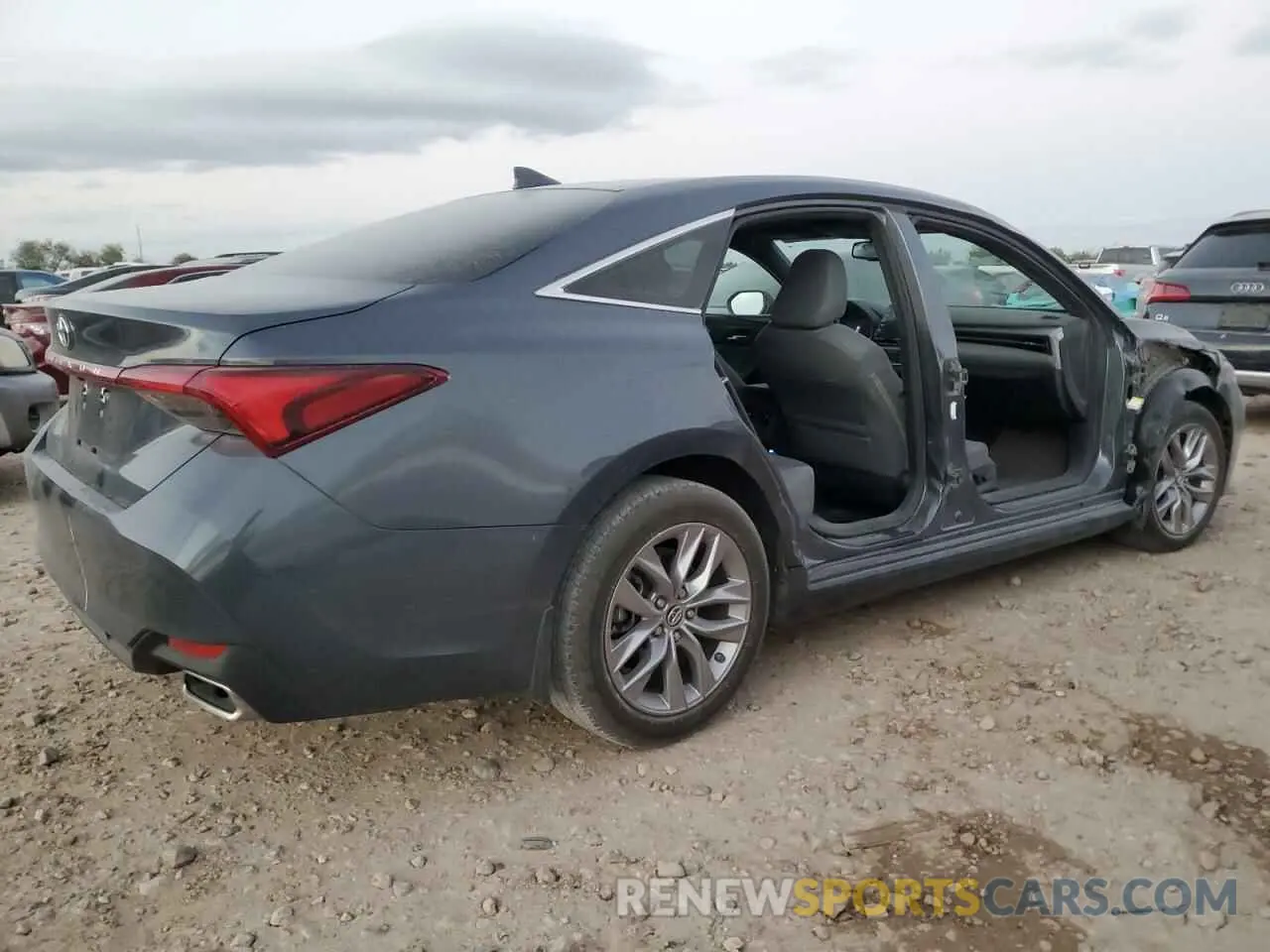3 fotografías del automóvil dañado 4T1BZ1FB9KU012216 TOYOTA AVALON 2019