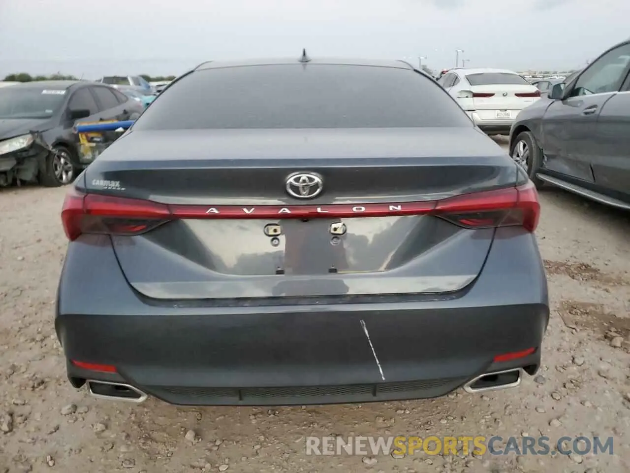6 fotografías del automóvil dañado 4T1BZ1FB9KU012216 TOYOTA AVALON 2019