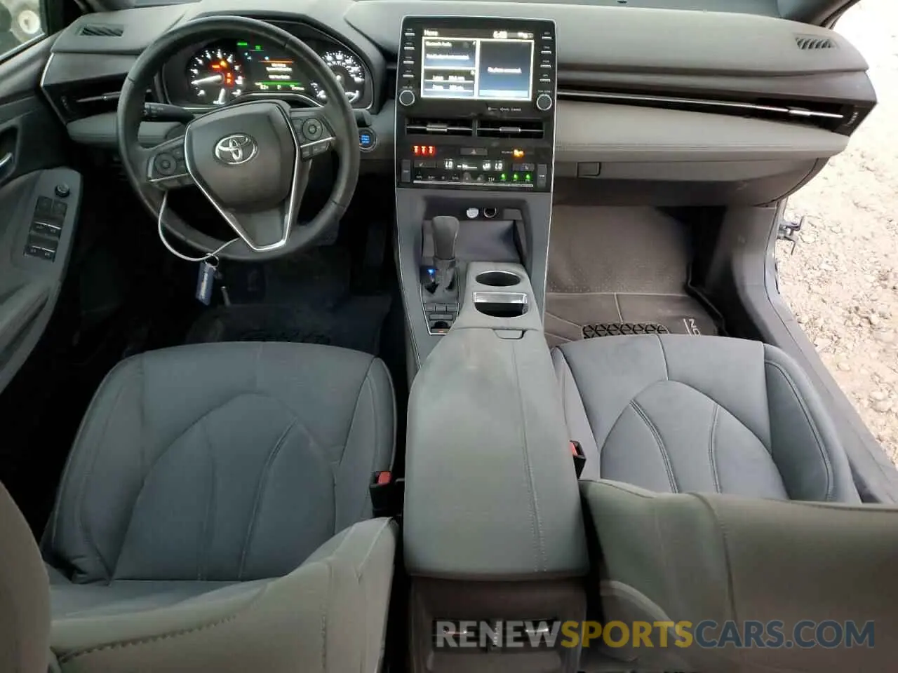 8 fotografías del automóvil dañado 4T1BZ1FB9KU012216 TOYOTA AVALON 2019