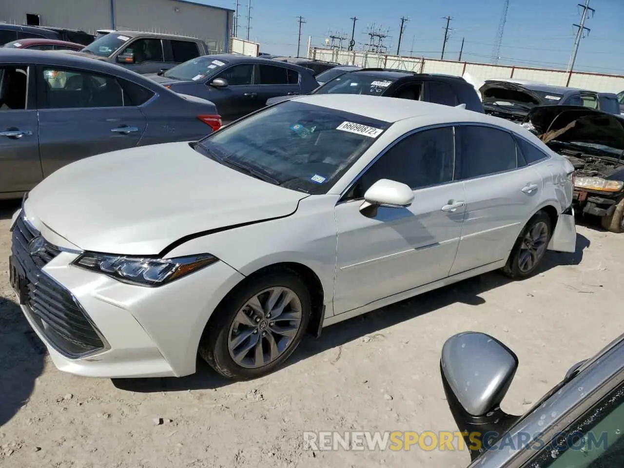 1 fotografías del automóvil dañado 4T1BZ1FB9KU019344 TOYOTA AVALON 2019