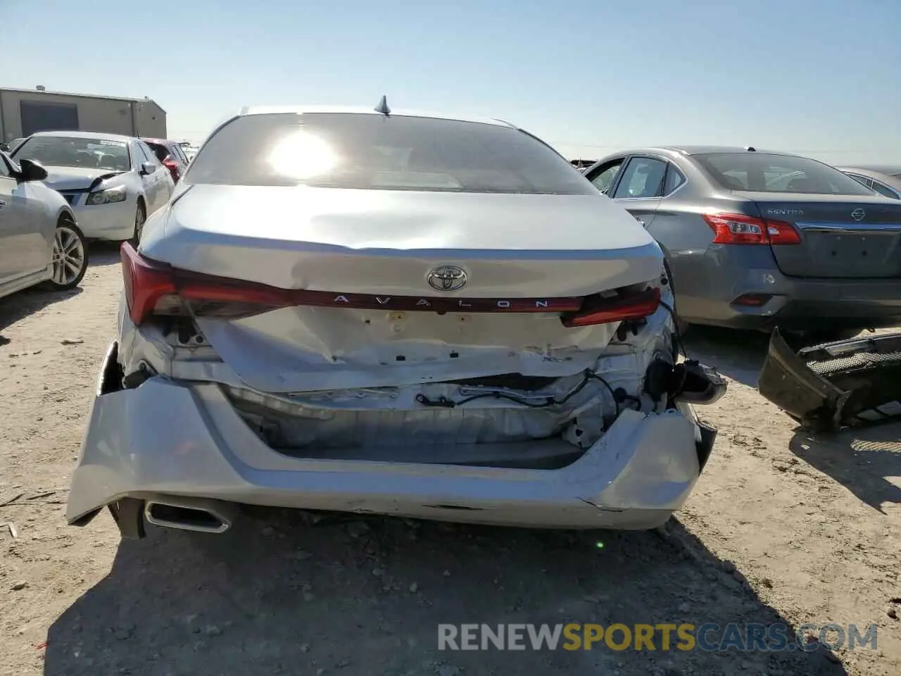 6 fotografías del automóvil dañado 4T1BZ1FB9KU019344 TOYOTA AVALON 2019