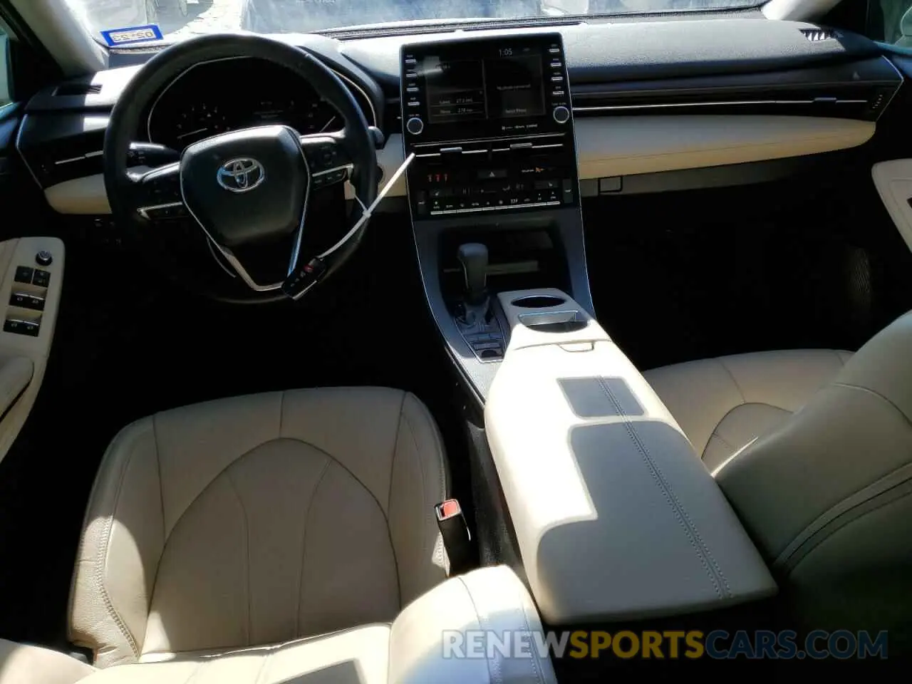 8 fotografías del automóvil dañado 4T1BZ1FB9KU019344 TOYOTA AVALON 2019