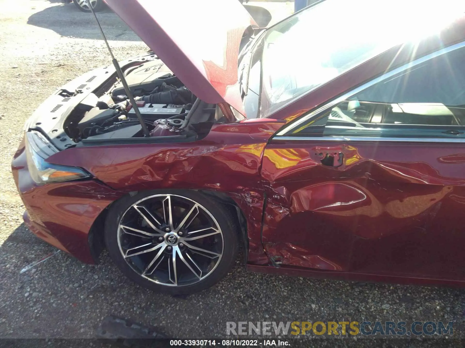 6 fotografías del automóvil dañado 4T1BZ1FB9KU019697 TOYOTA AVALON 2019