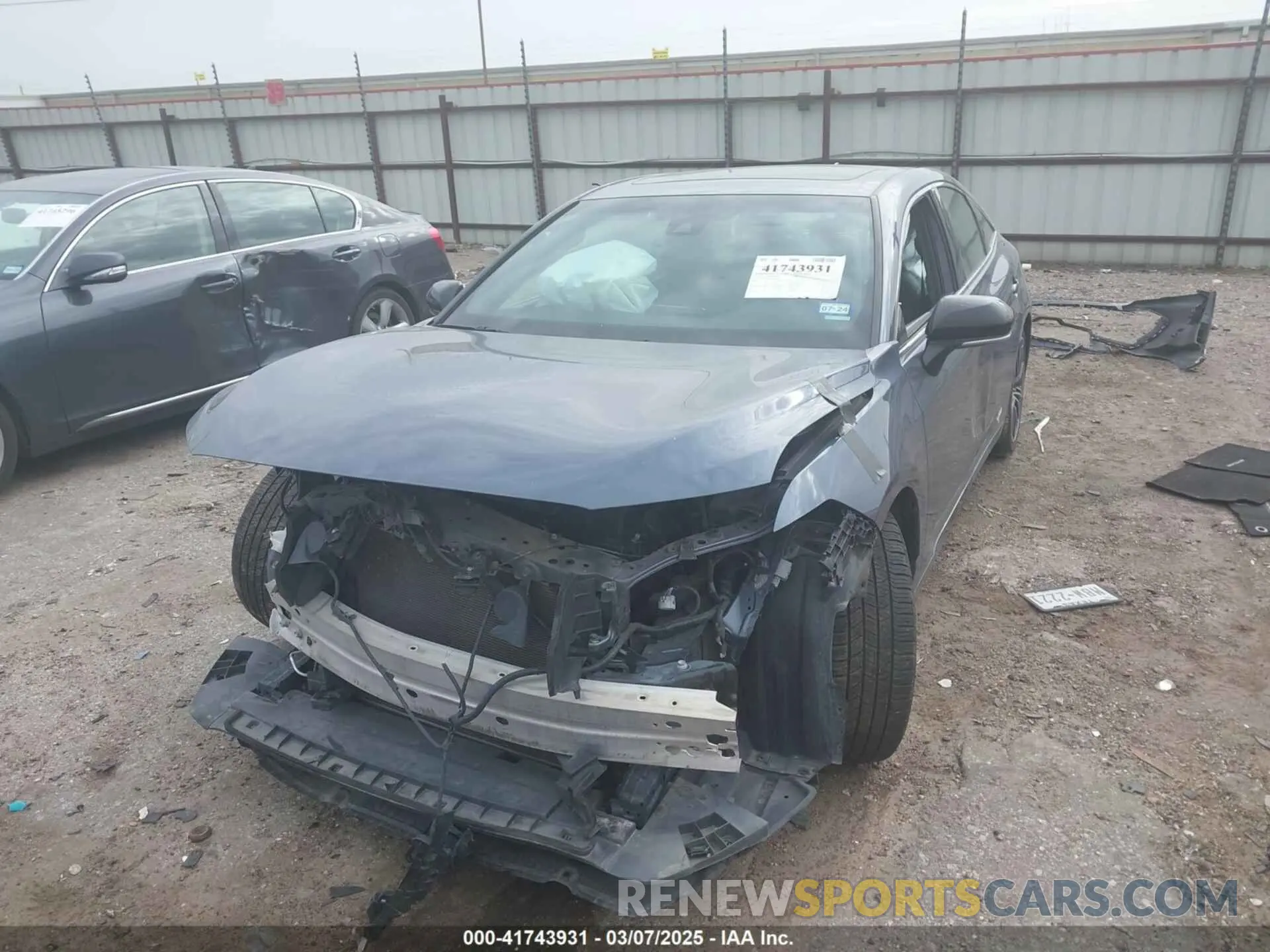 6 fotografías del automóvil dañado 4T1BZ1FB9KU028903 TOYOTA AVALON 2019