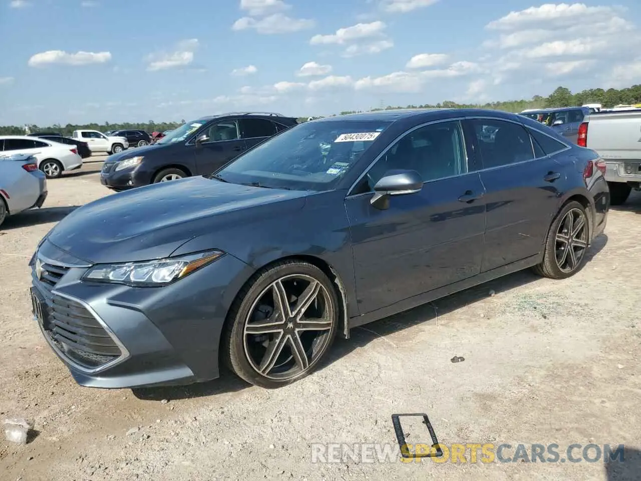 1 fotografías del automóvil dañado 4T1BZ1FB9KU035799 TOYOTA AVALON 2019