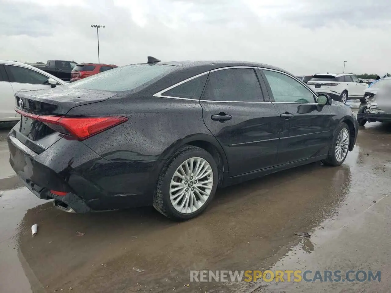 3 fotografías del automóvil dañado 4T1BZ1FB9KU037004 TOYOTA AVALON 2019