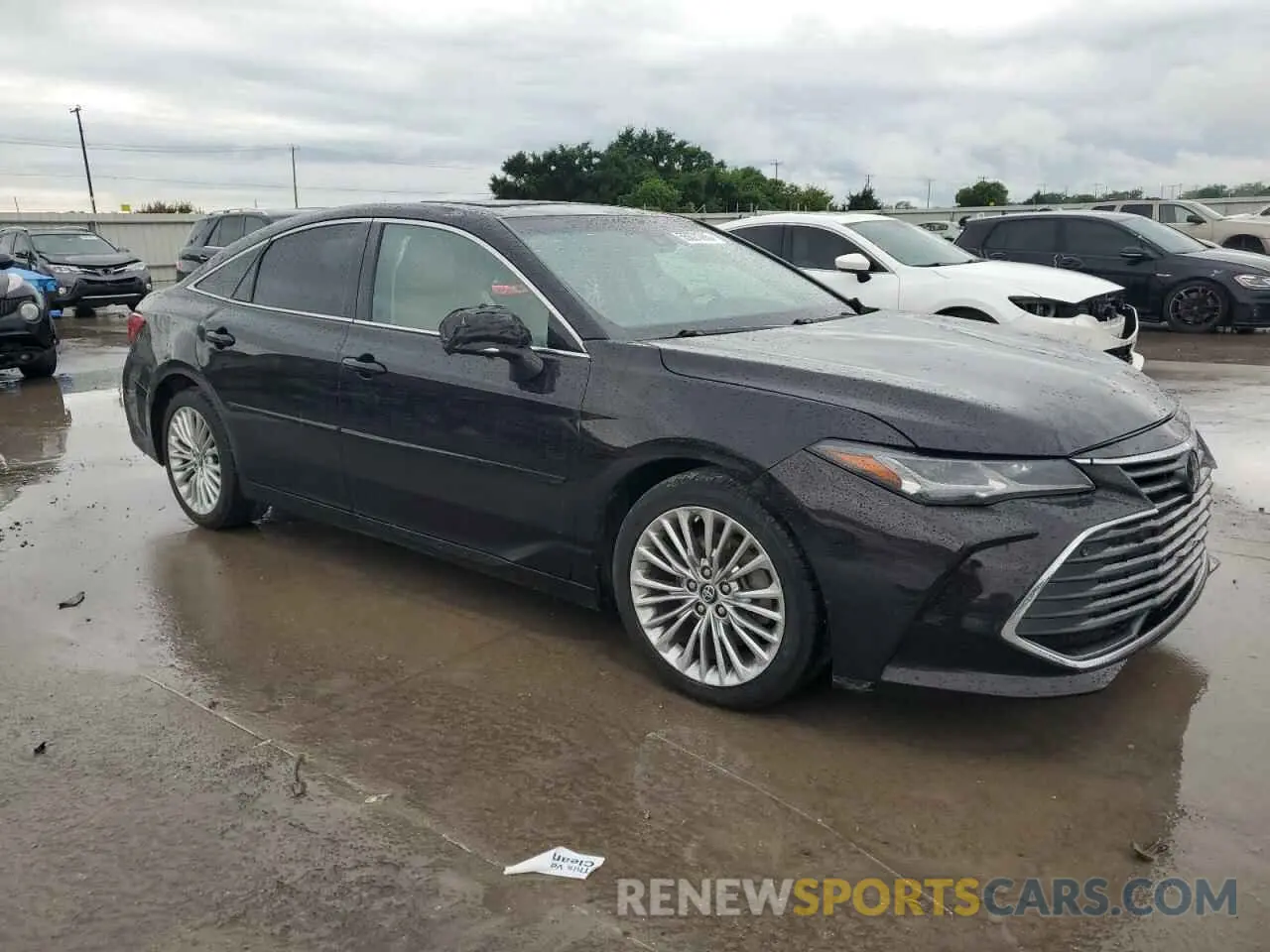 4 fotografías del automóvil dañado 4T1BZ1FB9KU037004 TOYOTA AVALON 2019