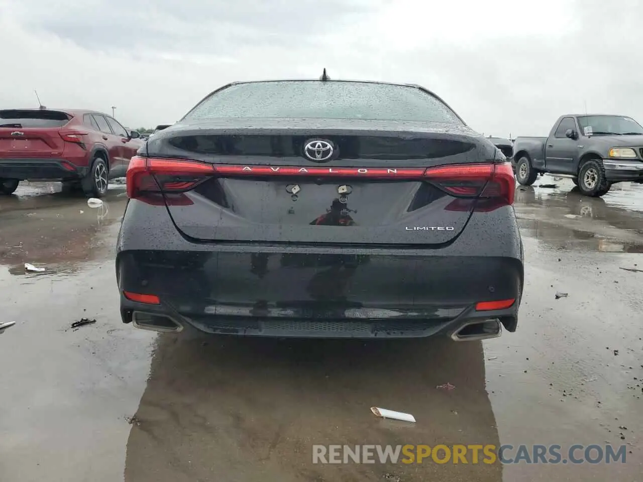 6 fotografías del automóvil dañado 4T1BZ1FB9KU037004 TOYOTA AVALON 2019