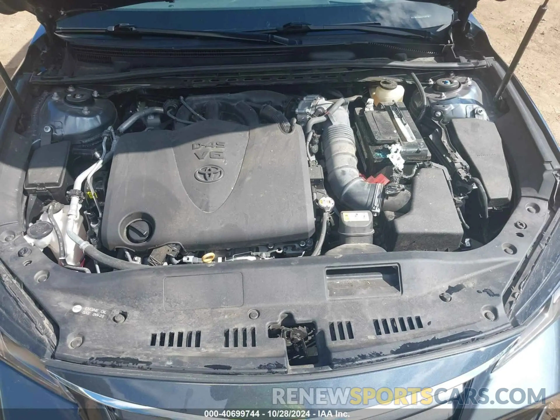 10 fotografías del automóvil dañado 4T1BZ1FBXKU010295 TOYOTA AVALON 2019