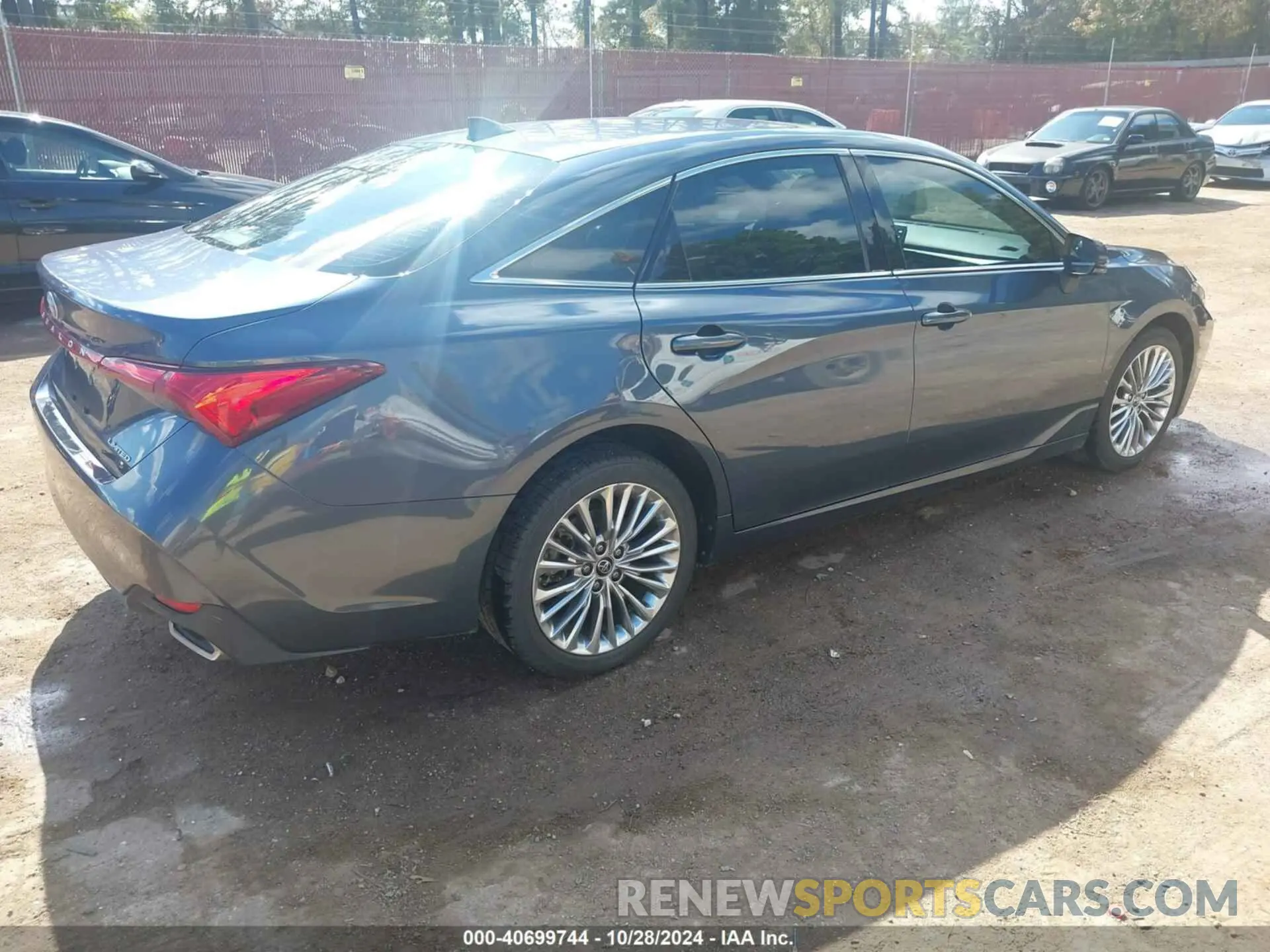 4 fotografías del automóvil dañado 4T1BZ1FBXKU010295 TOYOTA AVALON 2019