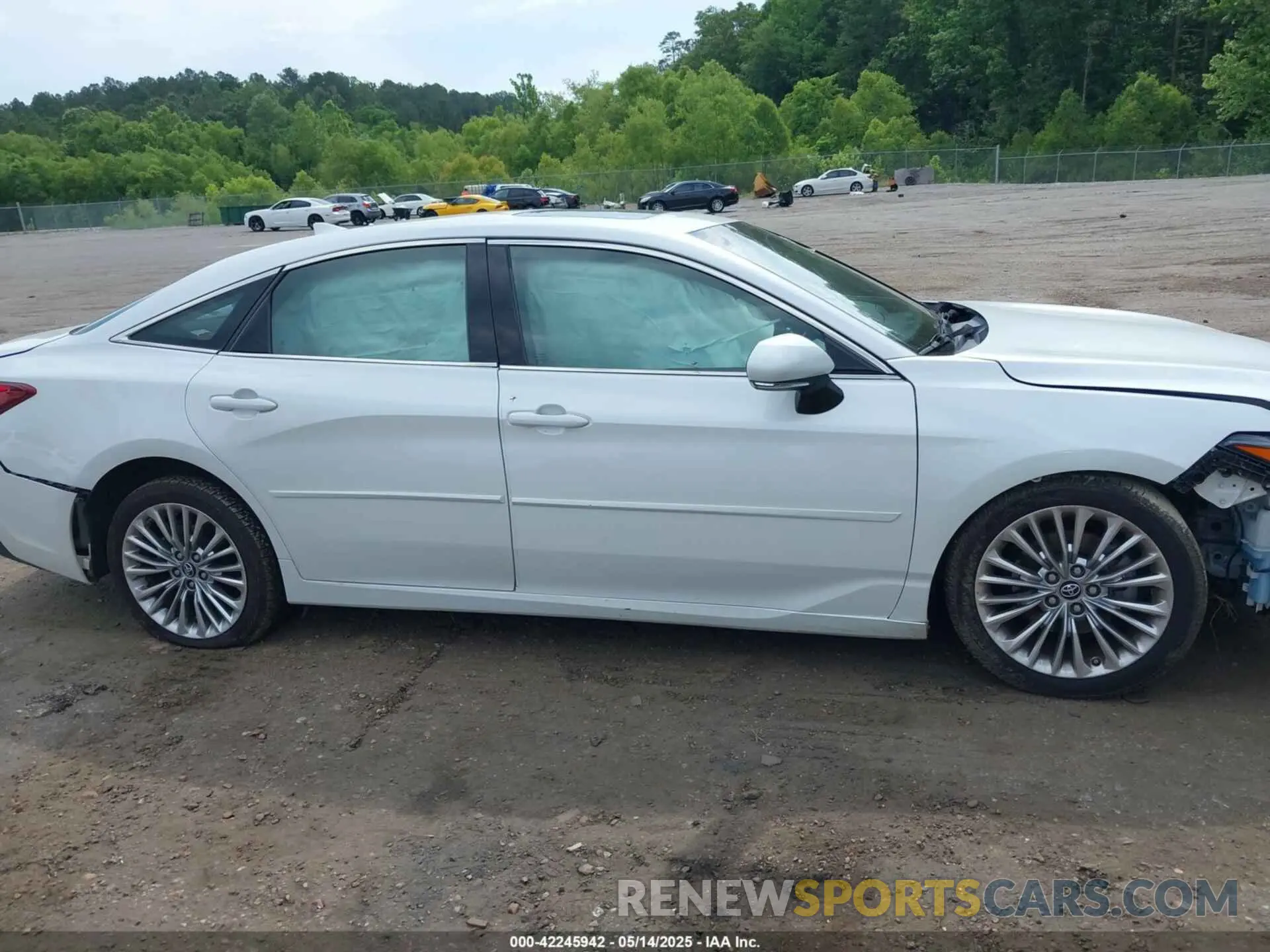 13 fotografías del automóvil dañado 4T1BZ1FBXKU012242 TOYOTA AVALON 2019