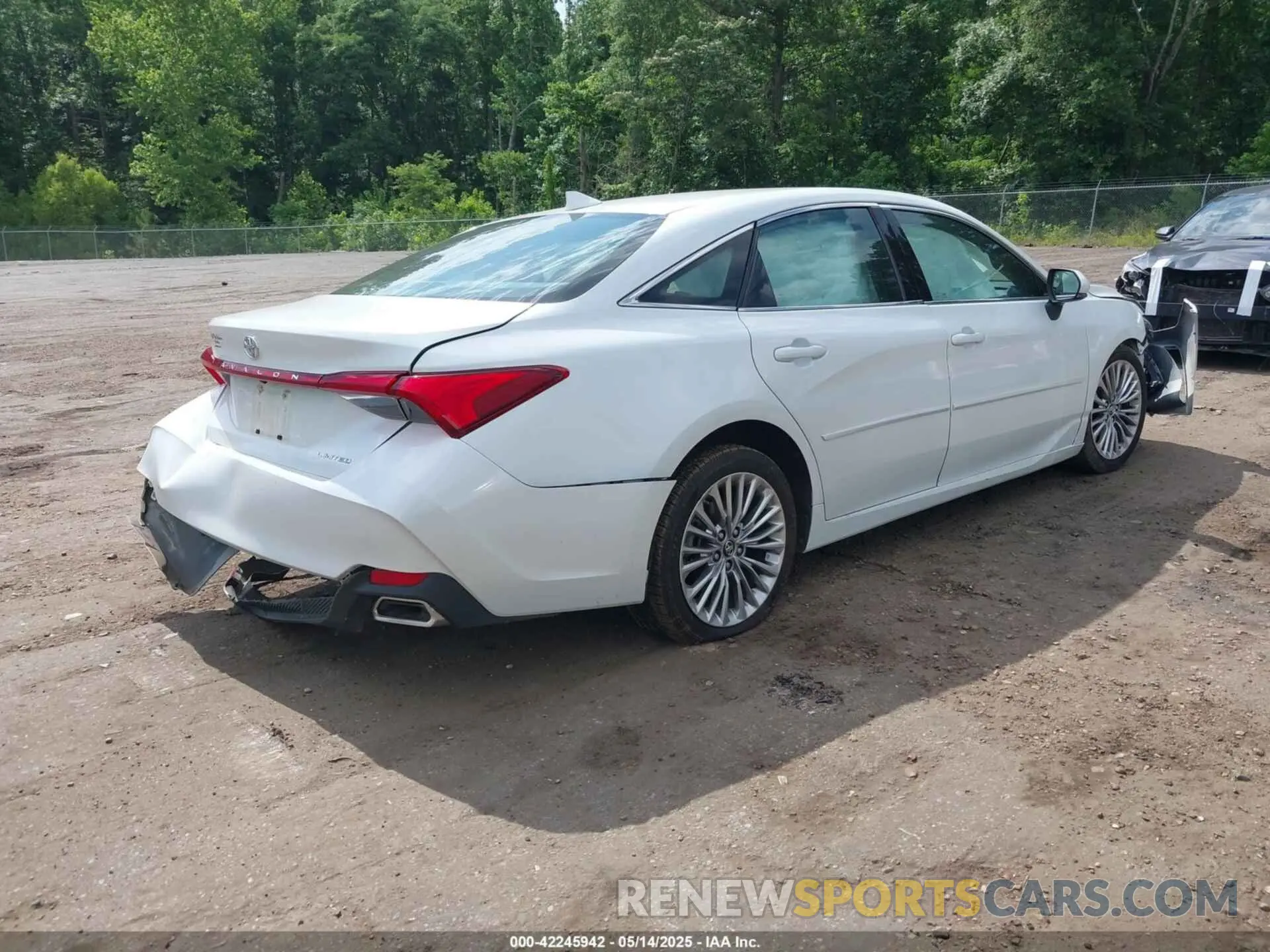 4 fotografías del automóvil dañado 4T1BZ1FBXKU012242 TOYOTA AVALON 2019