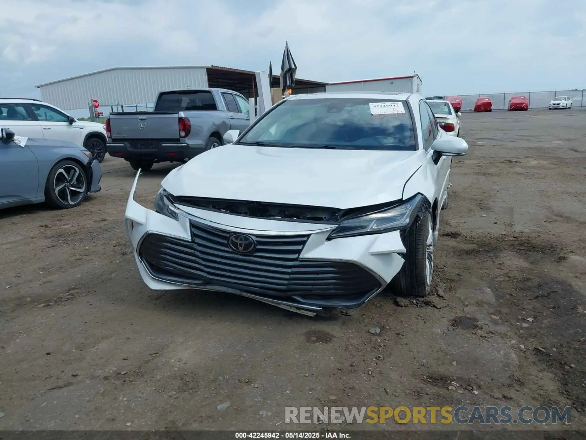 6 fotografías del automóvil dañado 4T1BZ1FBXKU012242 TOYOTA AVALON 2019