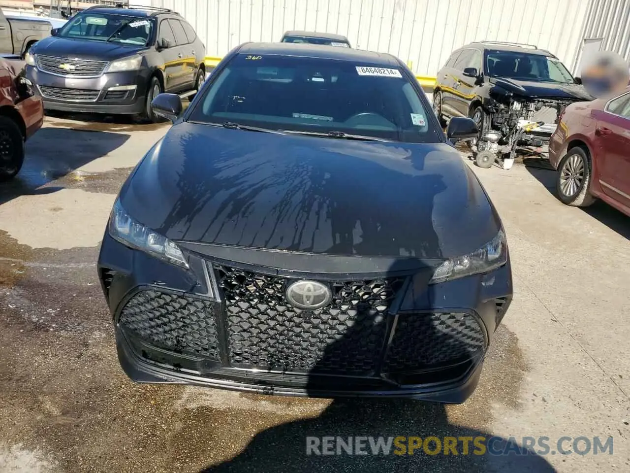 5 fotografías del automóvil dañado 4T1BZ1FBXKU015433 TOYOTA AVALON 2019