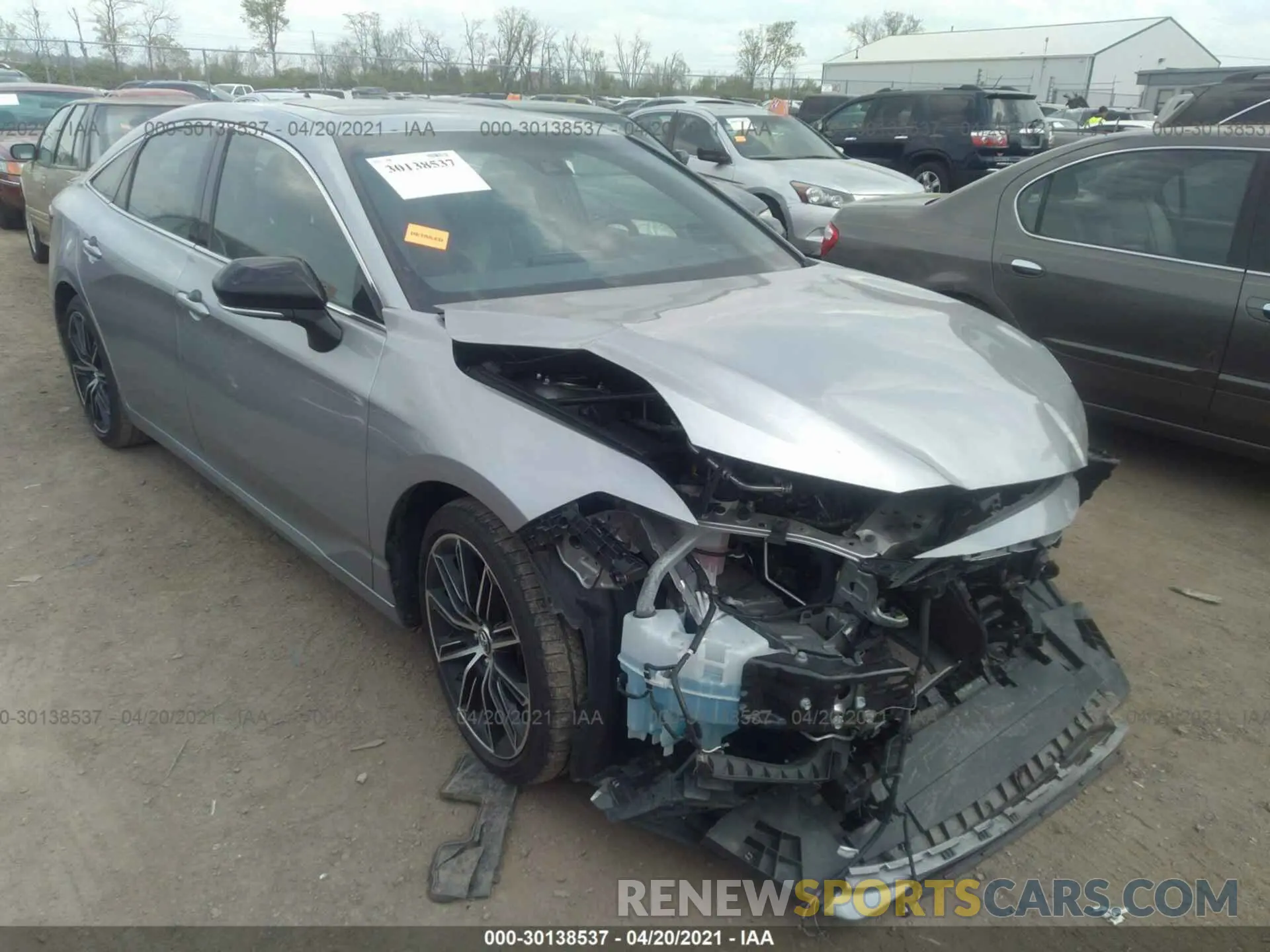 1 fotografías del automóvil dañado 4T1BZ1FBXKU017439 TOYOTA AVALON 2019
