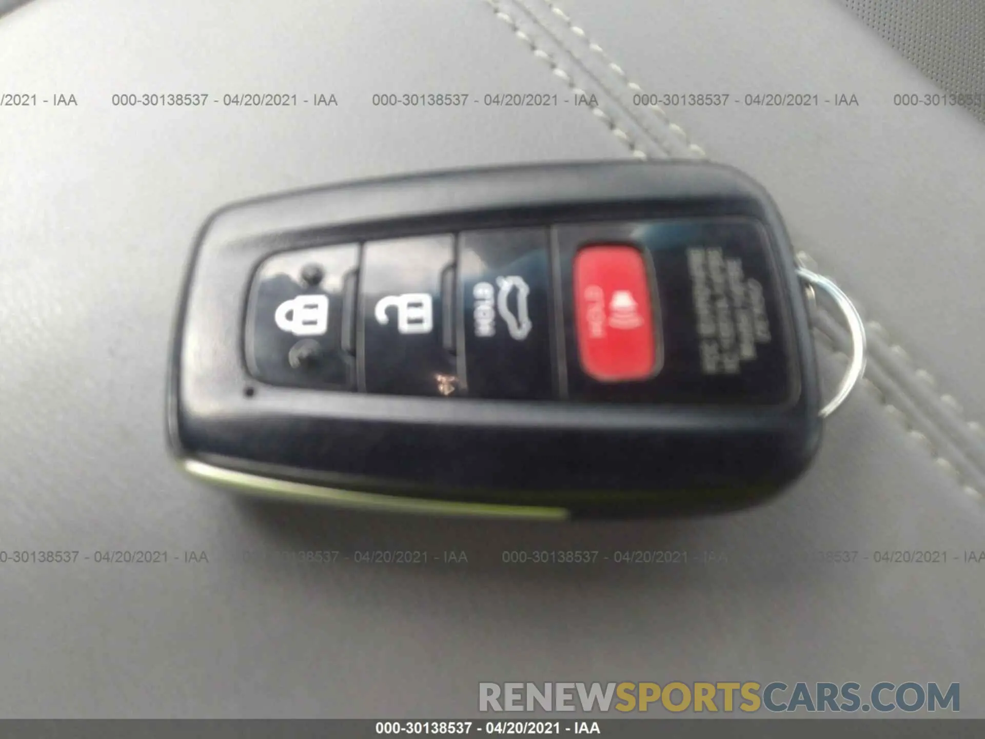 11 fotografías del automóvil dañado 4T1BZ1FBXKU017439 TOYOTA AVALON 2019