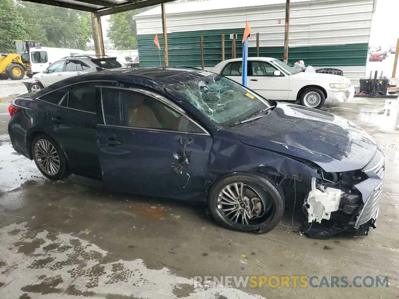 4 fotografías del automóvil dañado 4T1BZ1FBXKU024052 TOYOTA AVALON 2019