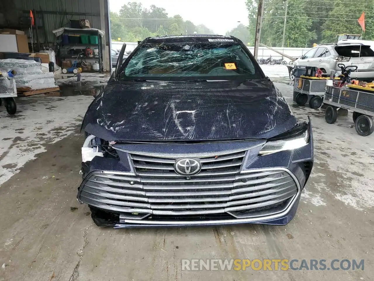 5 fotografías del automóvil dañado 4T1BZ1FBXKU024052 TOYOTA AVALON 2019