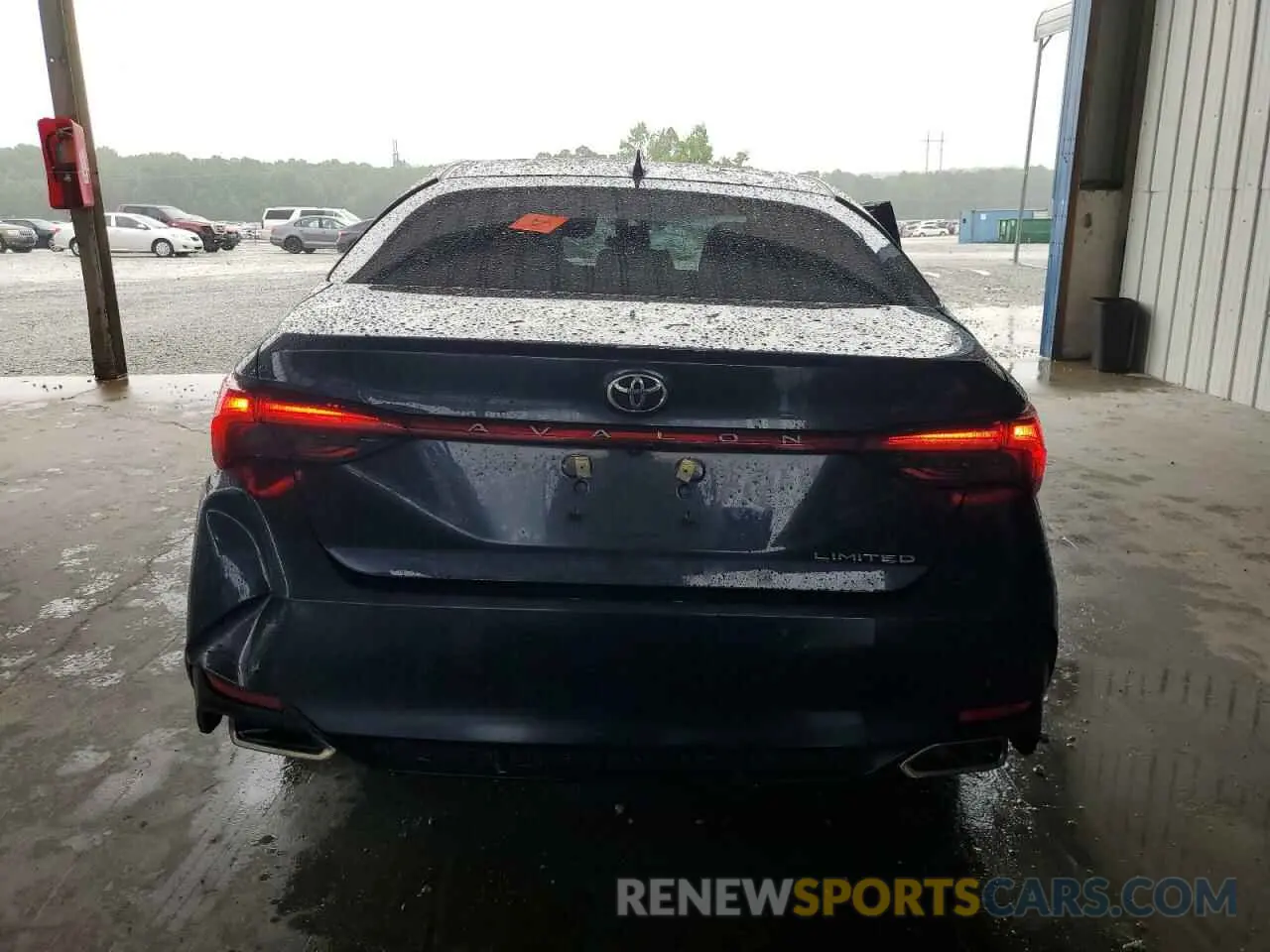6 fotografías del automóvil dañado 4T1BZ1FBXKU024052 TOYOTA AVALON 2019