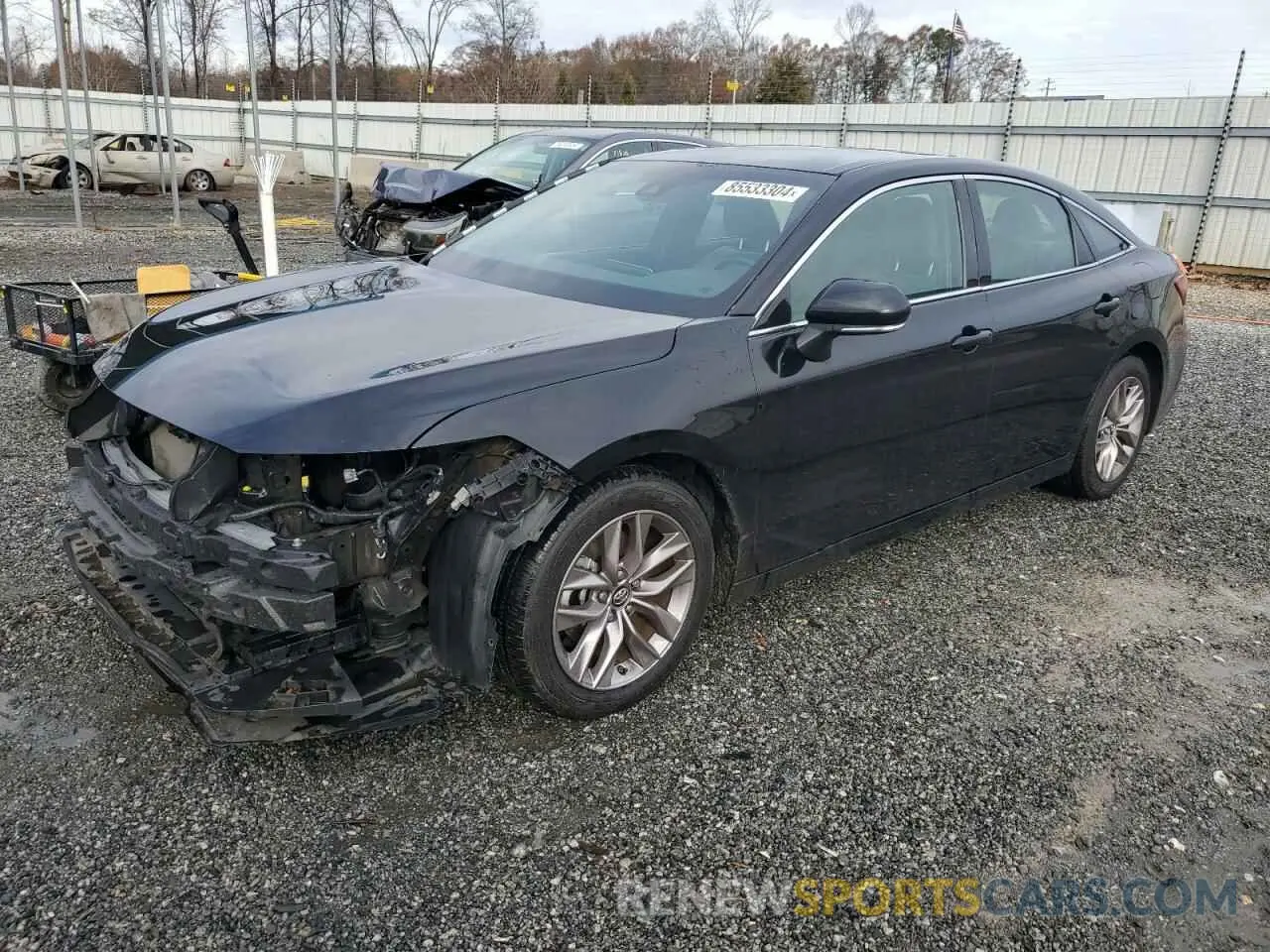 1 fotografías del automóvil dañado 4T1BZ1FBXKU029848 TOYOTA AVALON 2019