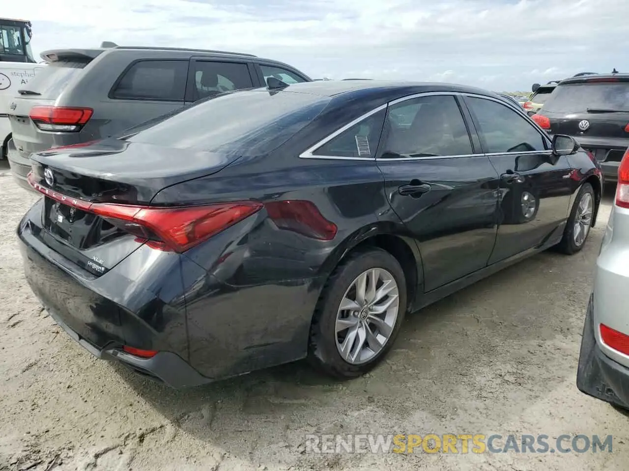 3 fotografías del automóvil dañado 4T1A21FB4LU018412 TOYOTA AVALON 2020