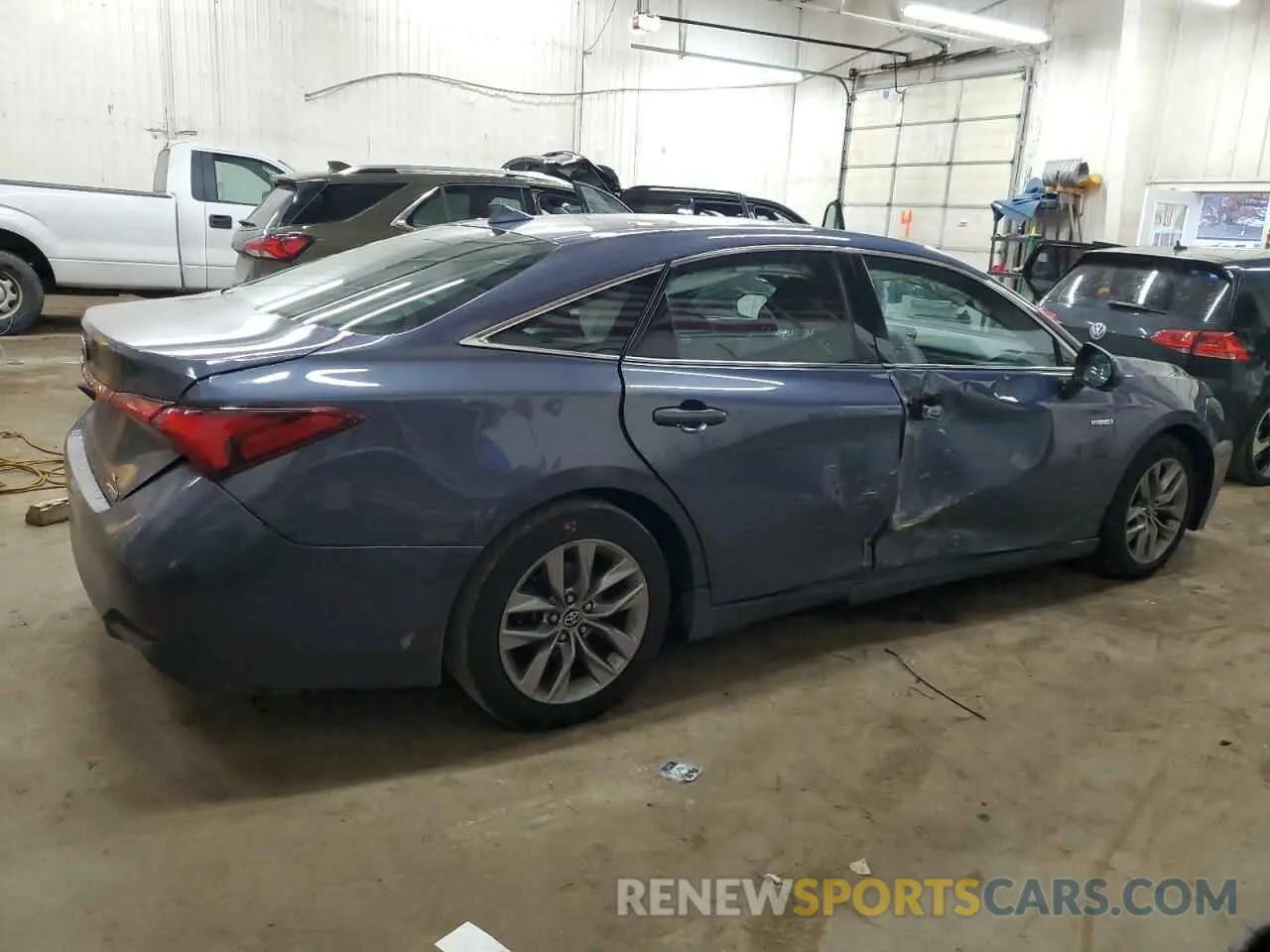 3 fotografías del automóvil dañado 4T1A21FBXLU013795 TOYOTA AVALON 2020