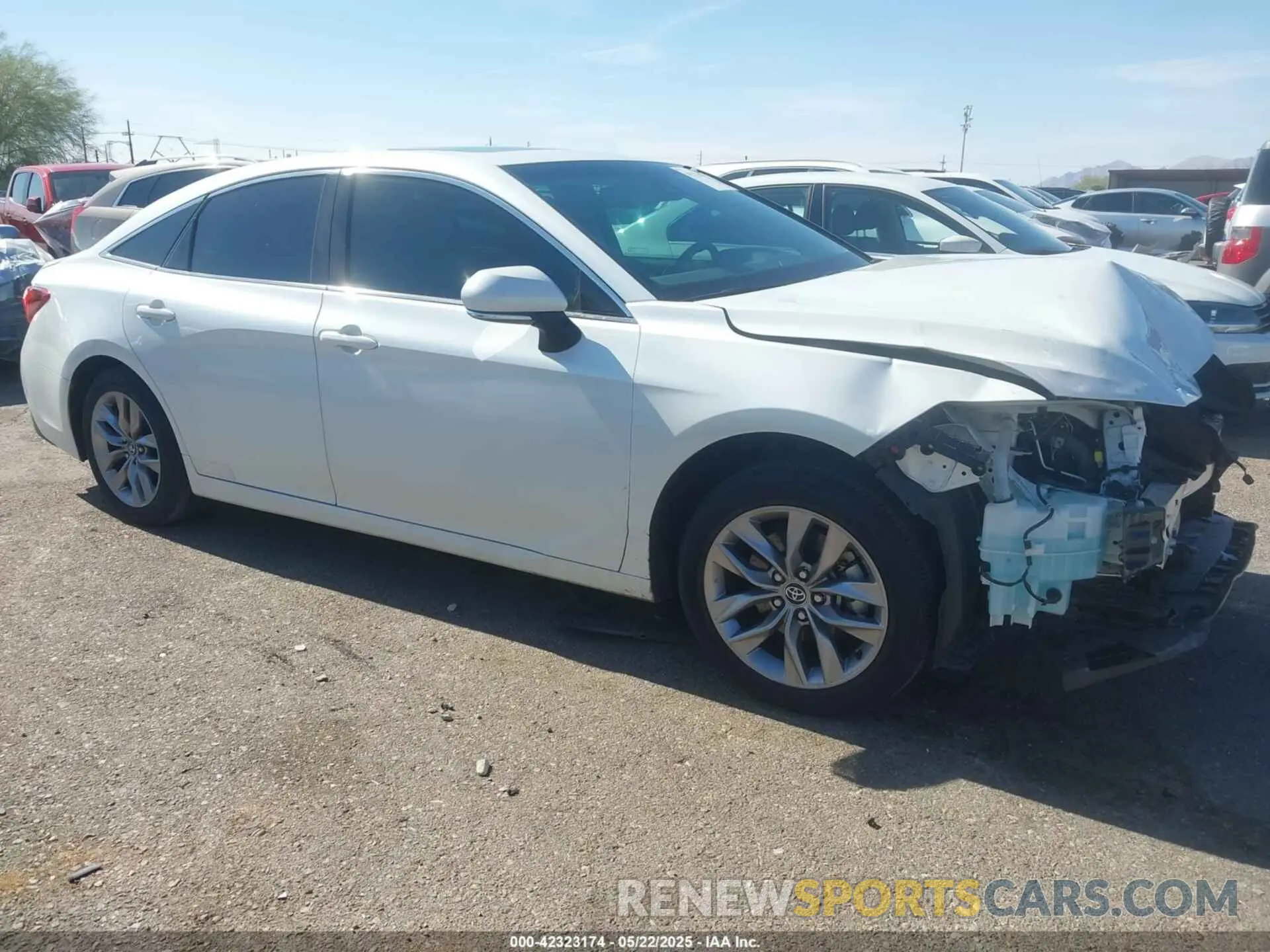 1 fotografías del automóvil dañado 4T1AZ1FB0LU041391 TOYOTA AVALON 2020