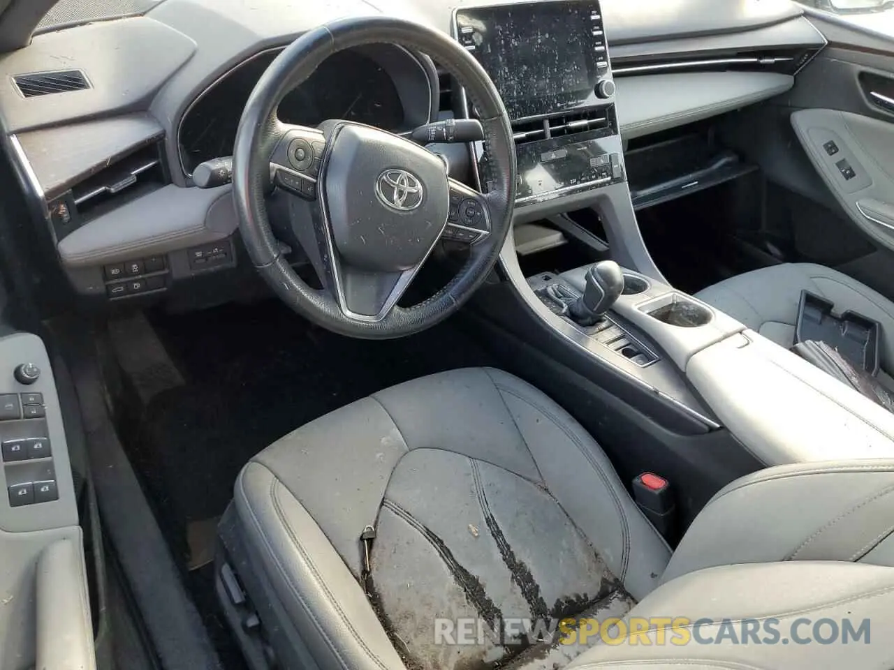 8 fotografías del automóvil dañado 4T1AZ1FB4LU049610 TOYOTA AVALON 2020