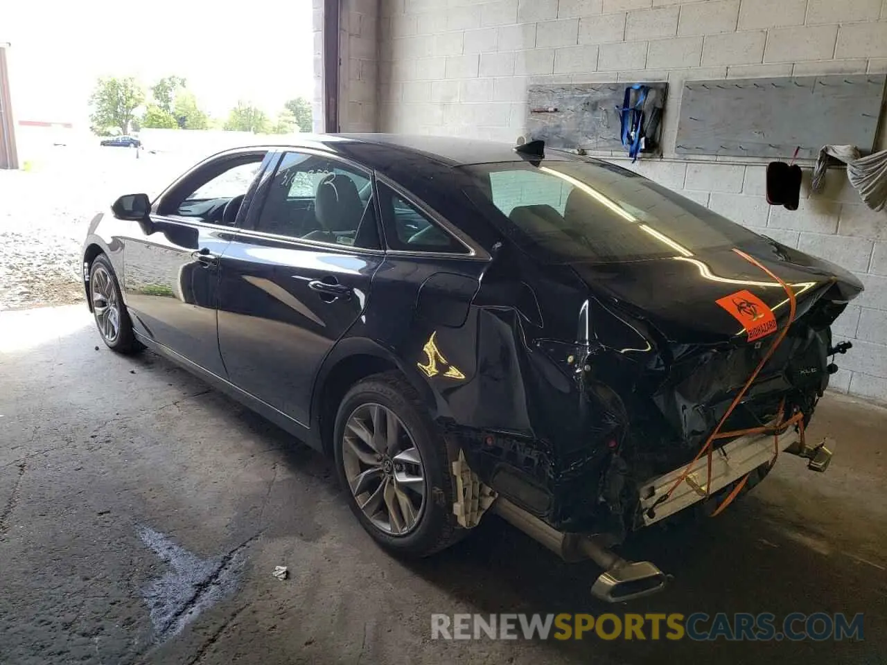 3 fotografías del automóvil dañado 4T1AZ1FB5LU039880 TOYOTA AVALON 2020