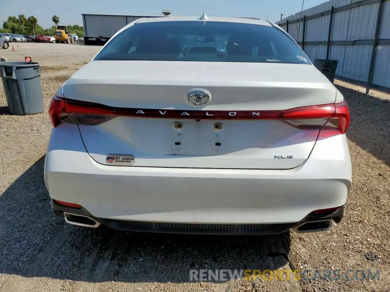 6 fotografías del automóvil dañado 4T1AZ1FB5LU053794 TOYOTA AVALON 2020